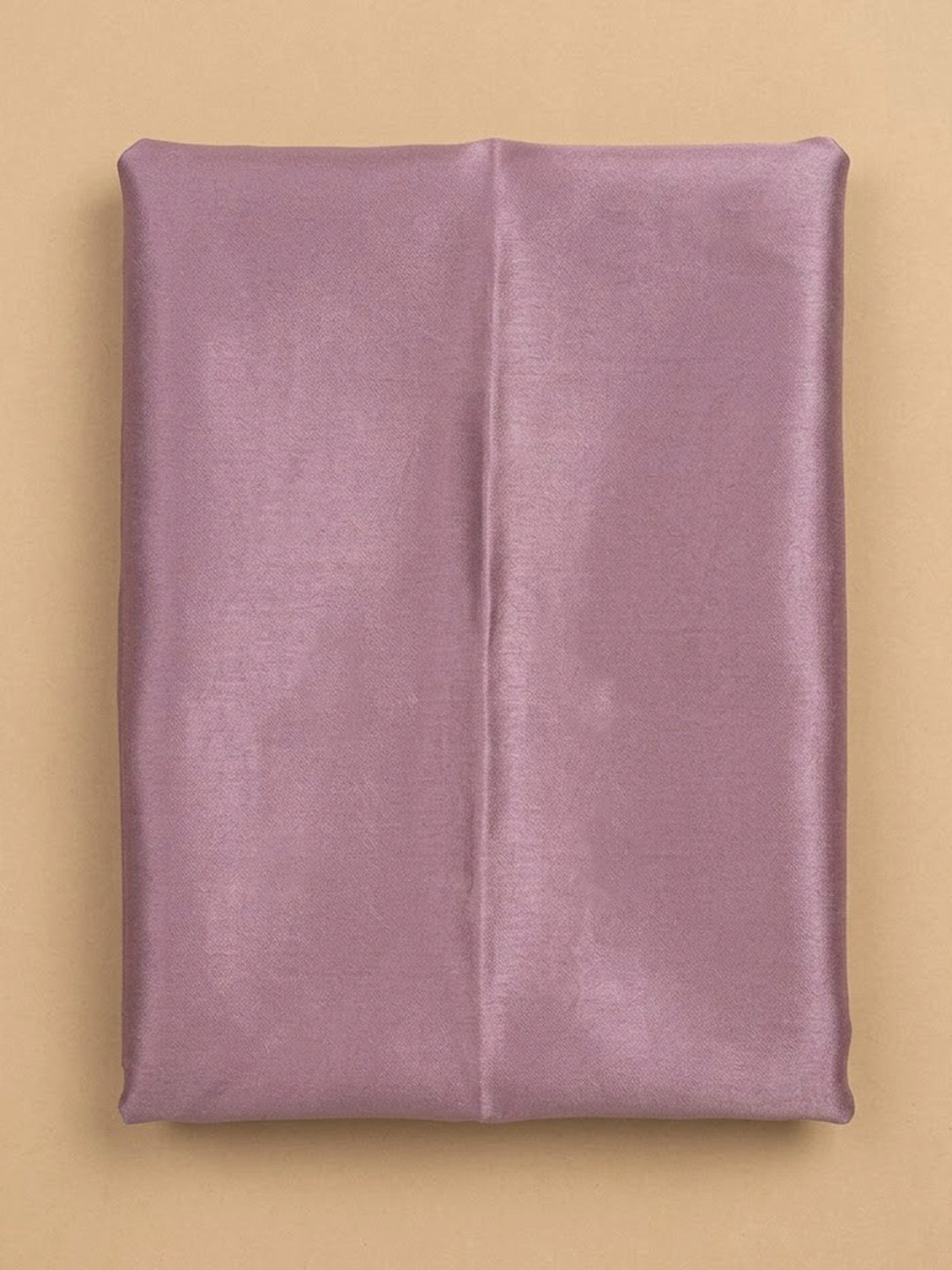 Lavender Chanderi Embroidered Unstitched Dress Material