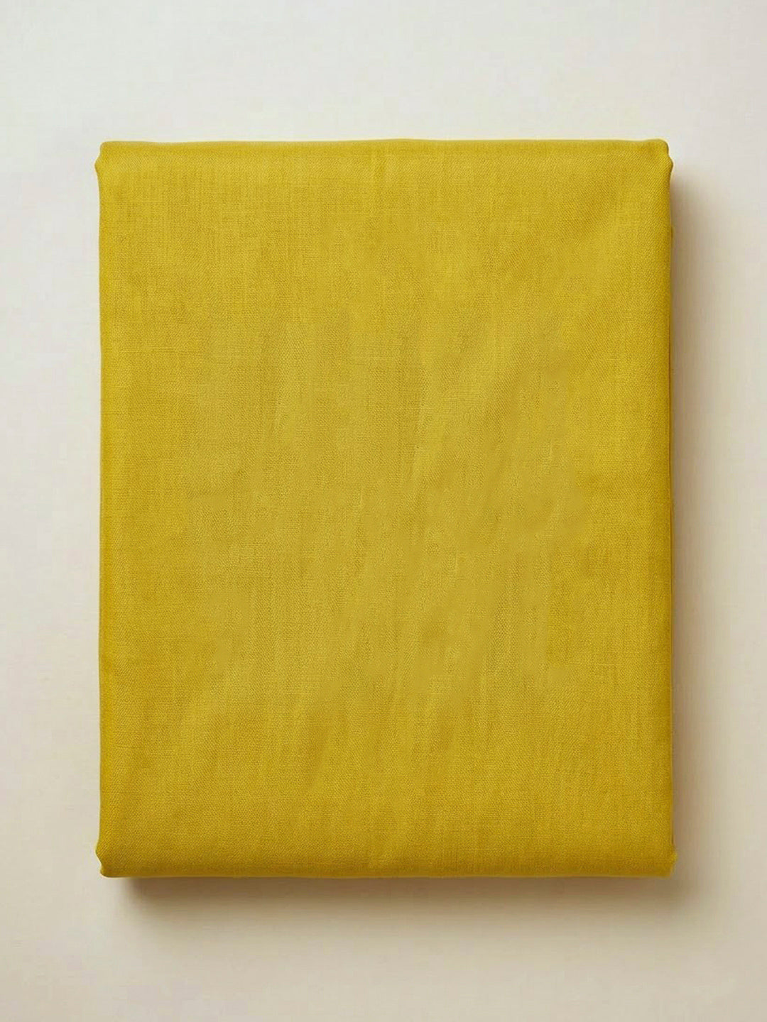 Yellow Chanderi Embroidered Unstitched Dress Material