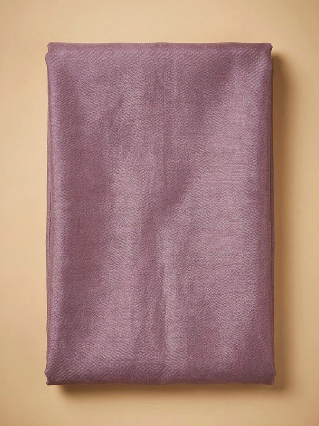 Purple Chanderi Embroidered Unstitched Dress Material