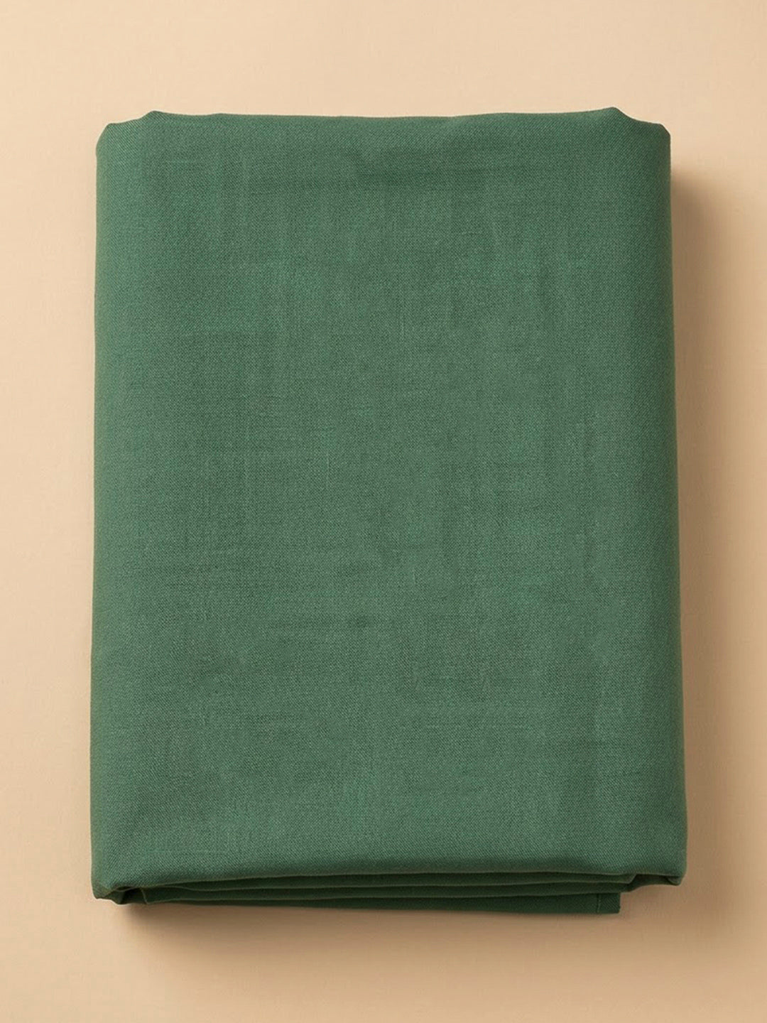 Aqua Green Chanderi Embroidered Unstitched Dress Material