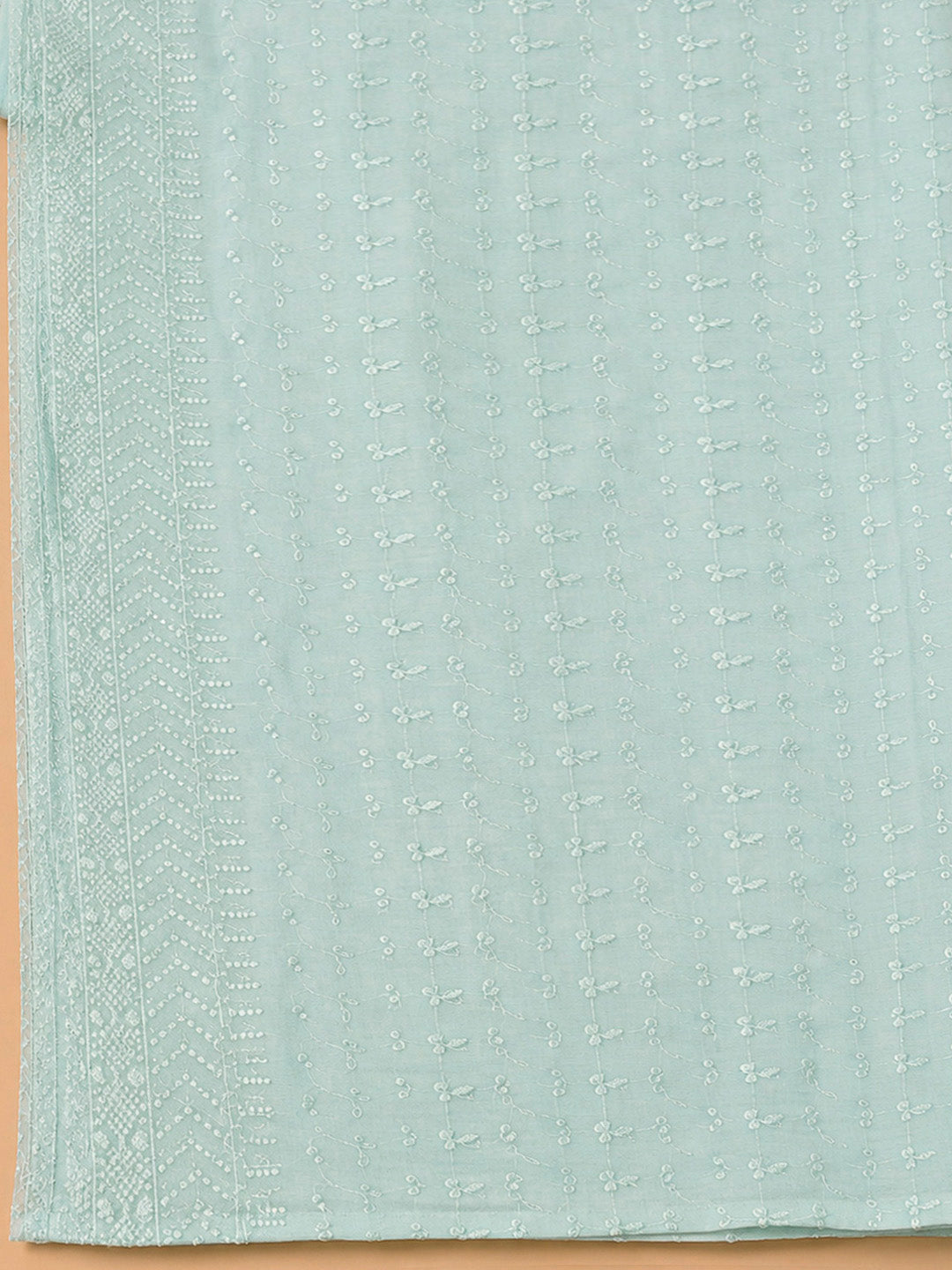 Firozee Cotton Blend Embroidered Unstitched Dress Material