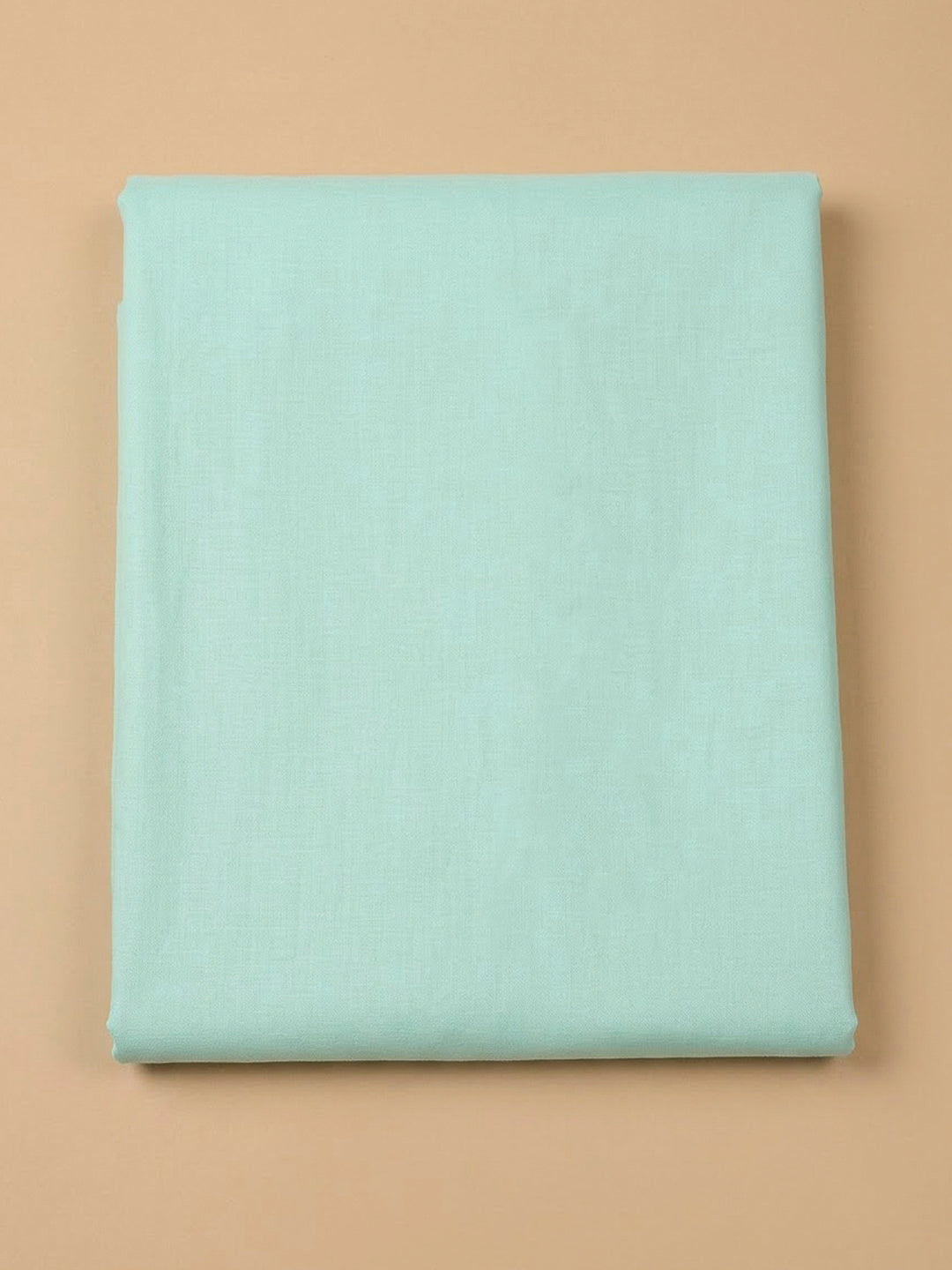 Sea Green Cotton Blend Embroidered Unstitched Dress Material