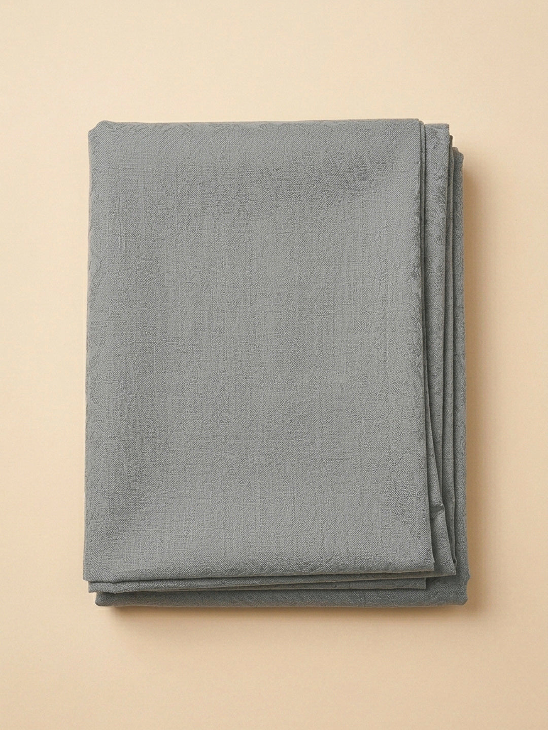 Grey Embroidery Cotton Blend Unstitched Dress Material
