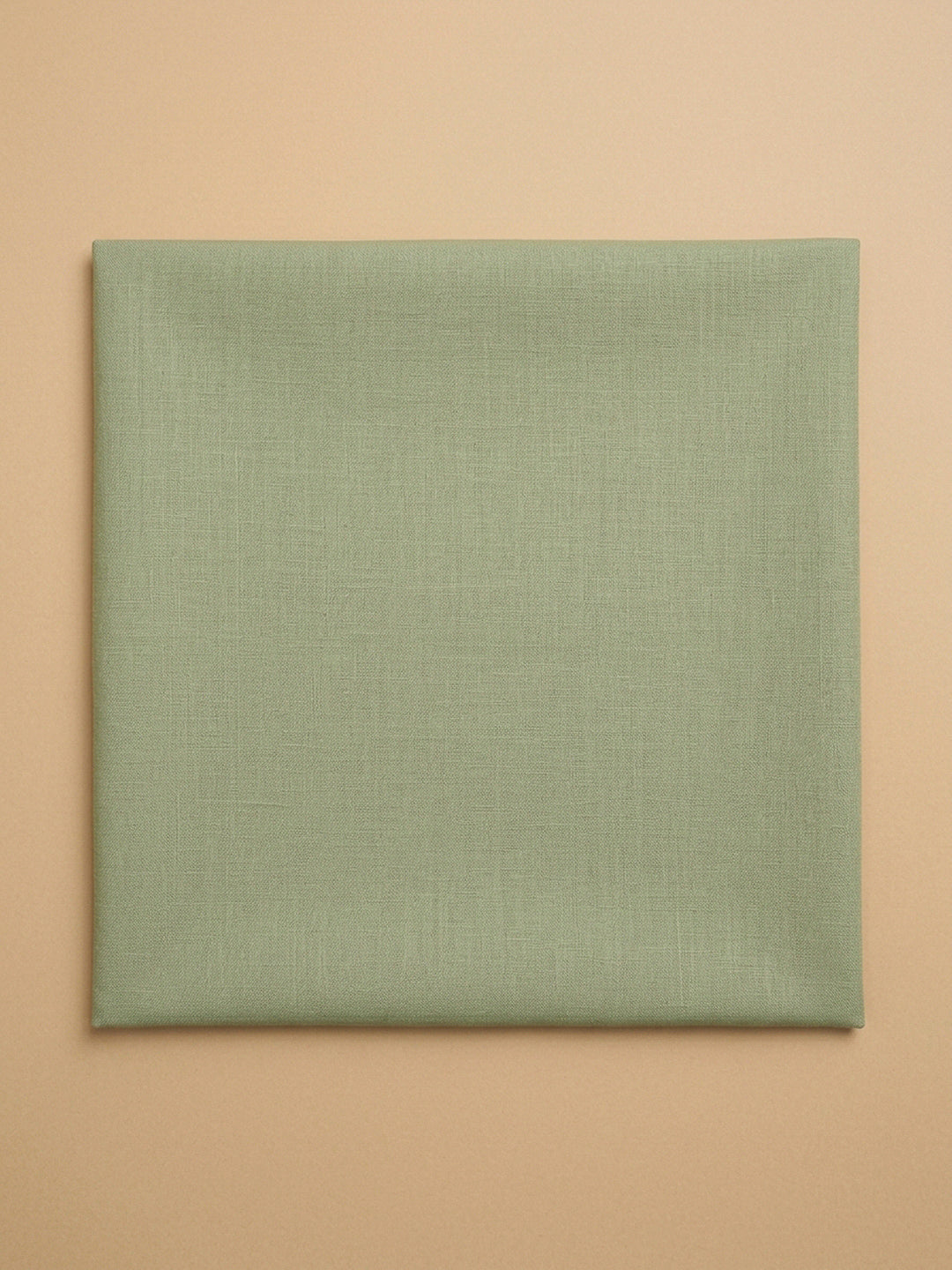 Pista Green Embroidery Cotton Blend Unstitched Dress Material