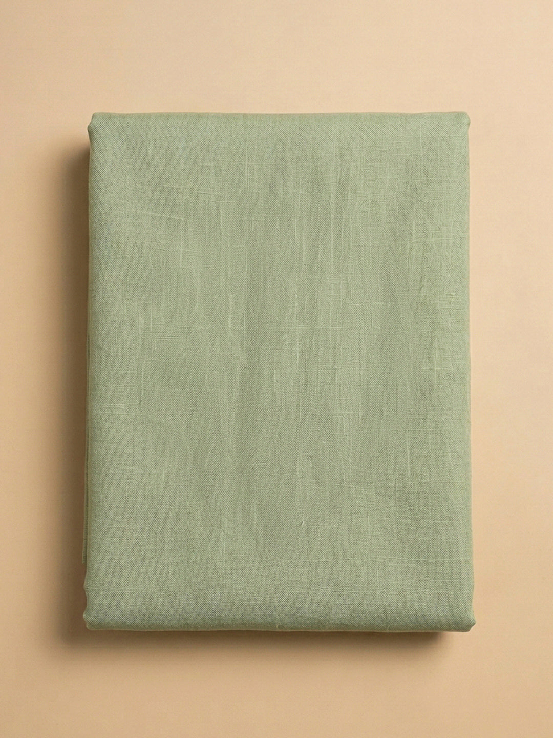 Pista Green Embroidery Cotton Blend Unstitched Dress Material