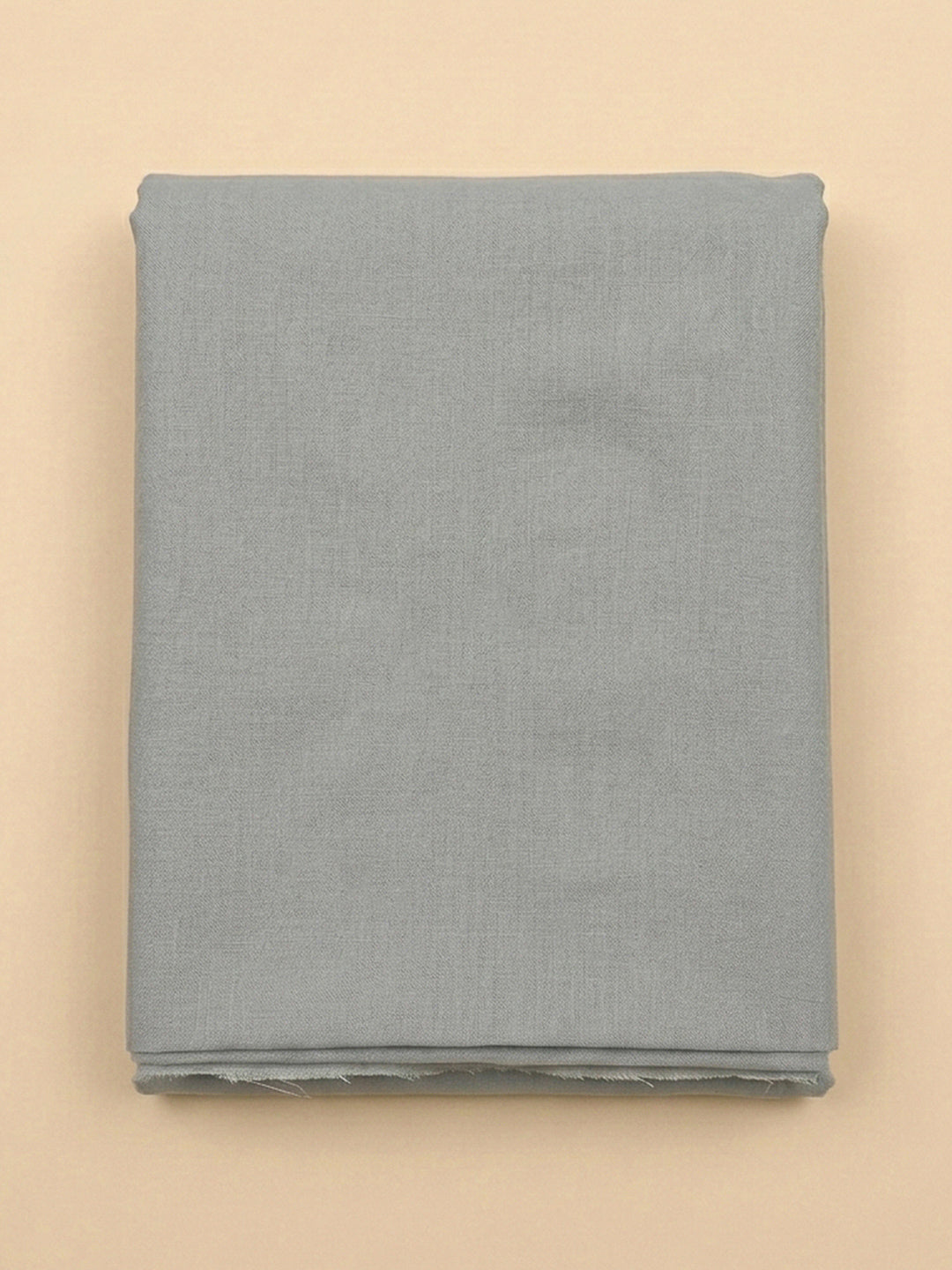 Grey Embroidery Cotton Blend Unstitched Dress Material