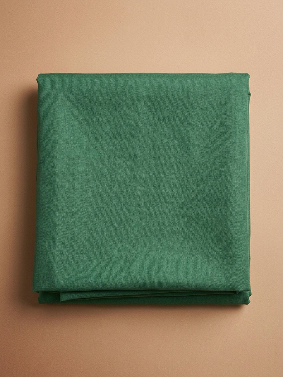 Green Embroidery Chanderi Unstitched Dress Material