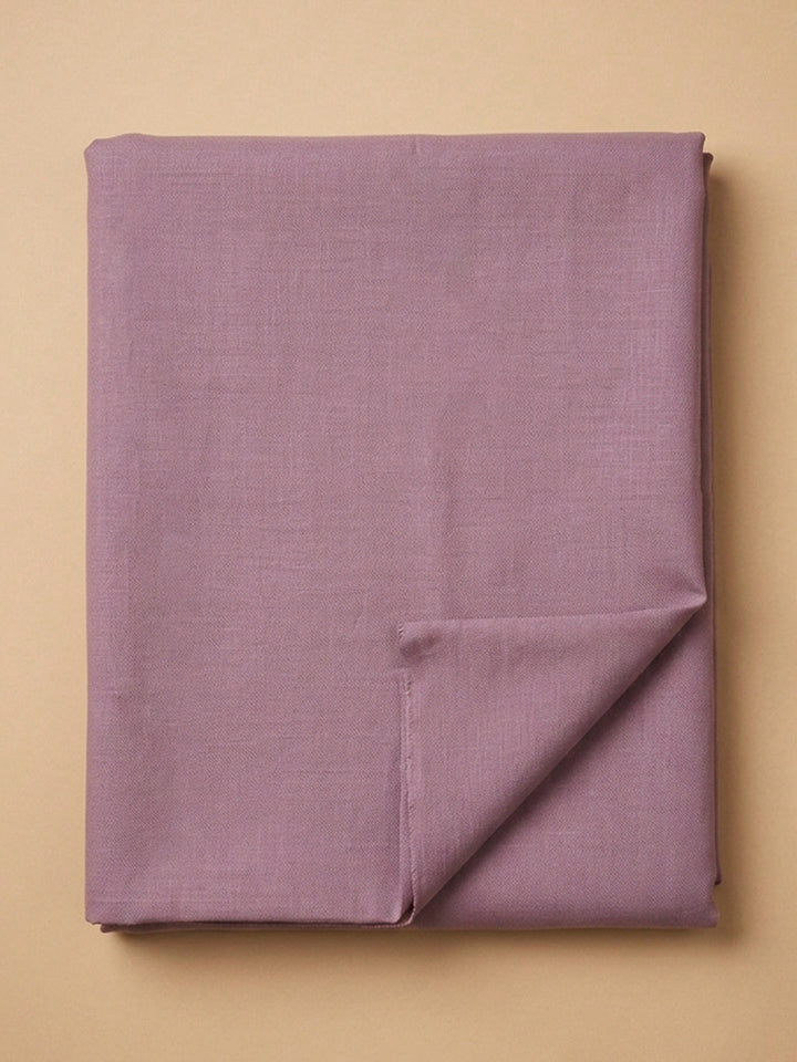 Purple Embroidery Chanderi Unstitched Dress Material