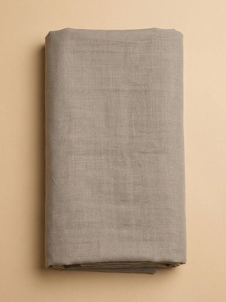 Chikoo  Chanderi Unstitched Dress Material