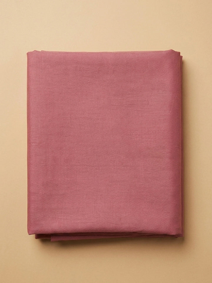 Onion Pink  Chanderi Unstitched Dress Material