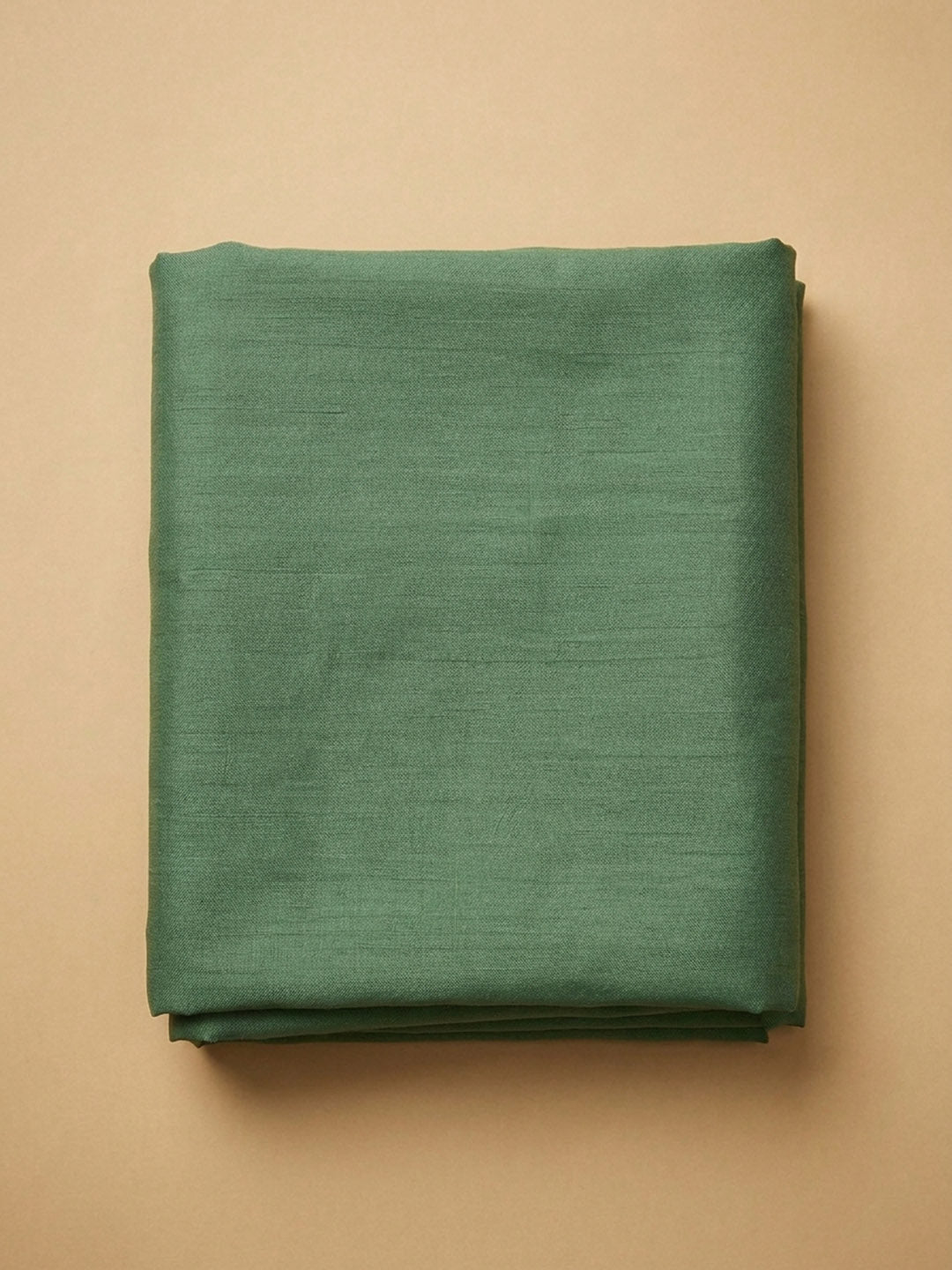 Green  Chanderi Unstitched Dress Material