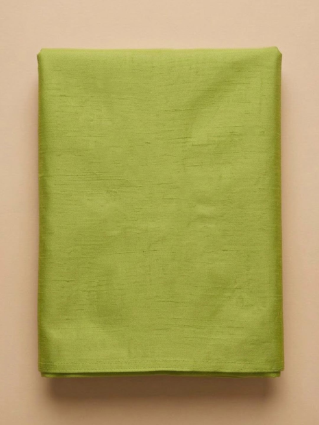 Pista Green Chanderi Embroidered Unstitched Dress Material