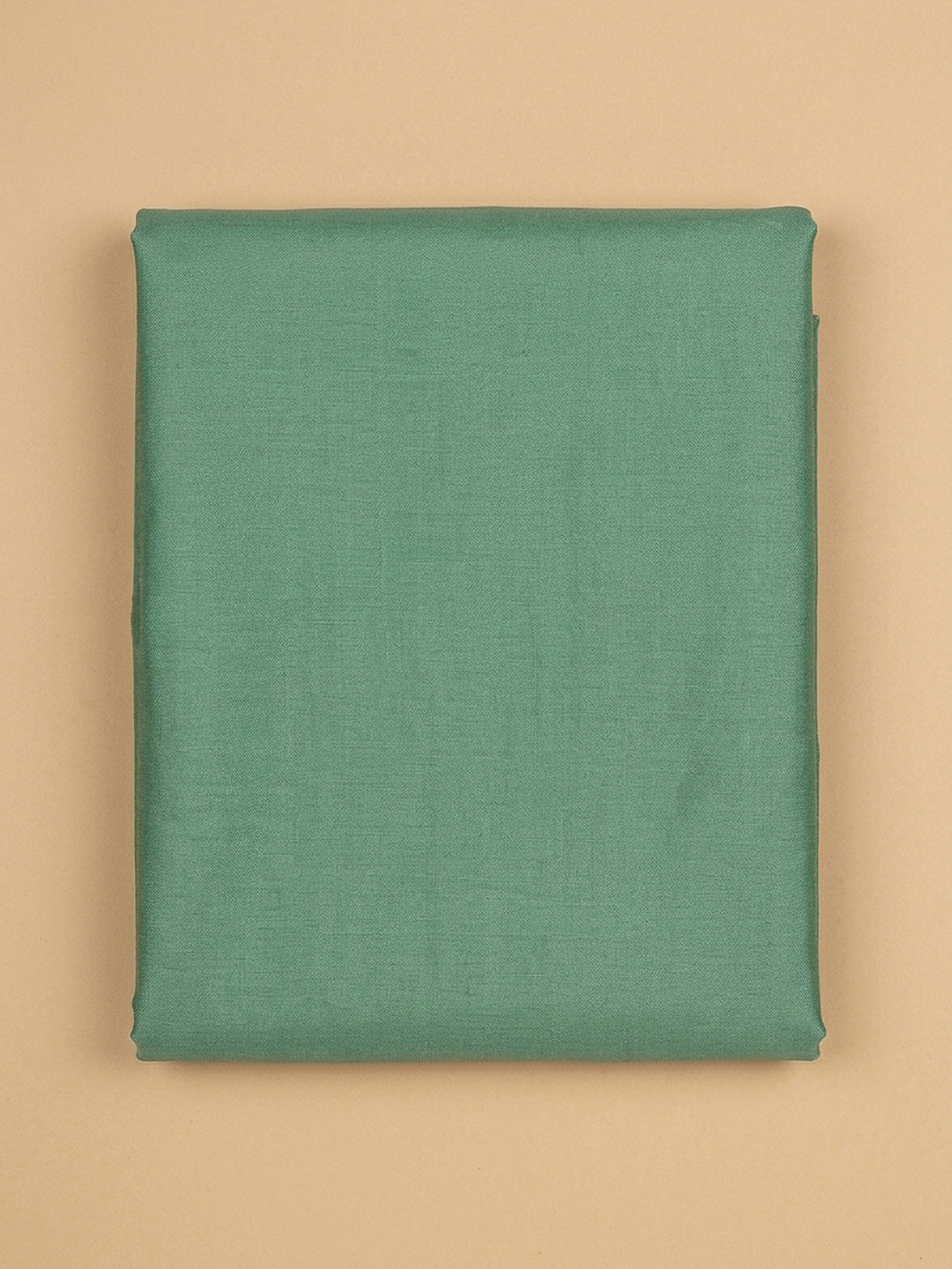 Rama Green Embroidery Chanderi Unstitched Dress Material
