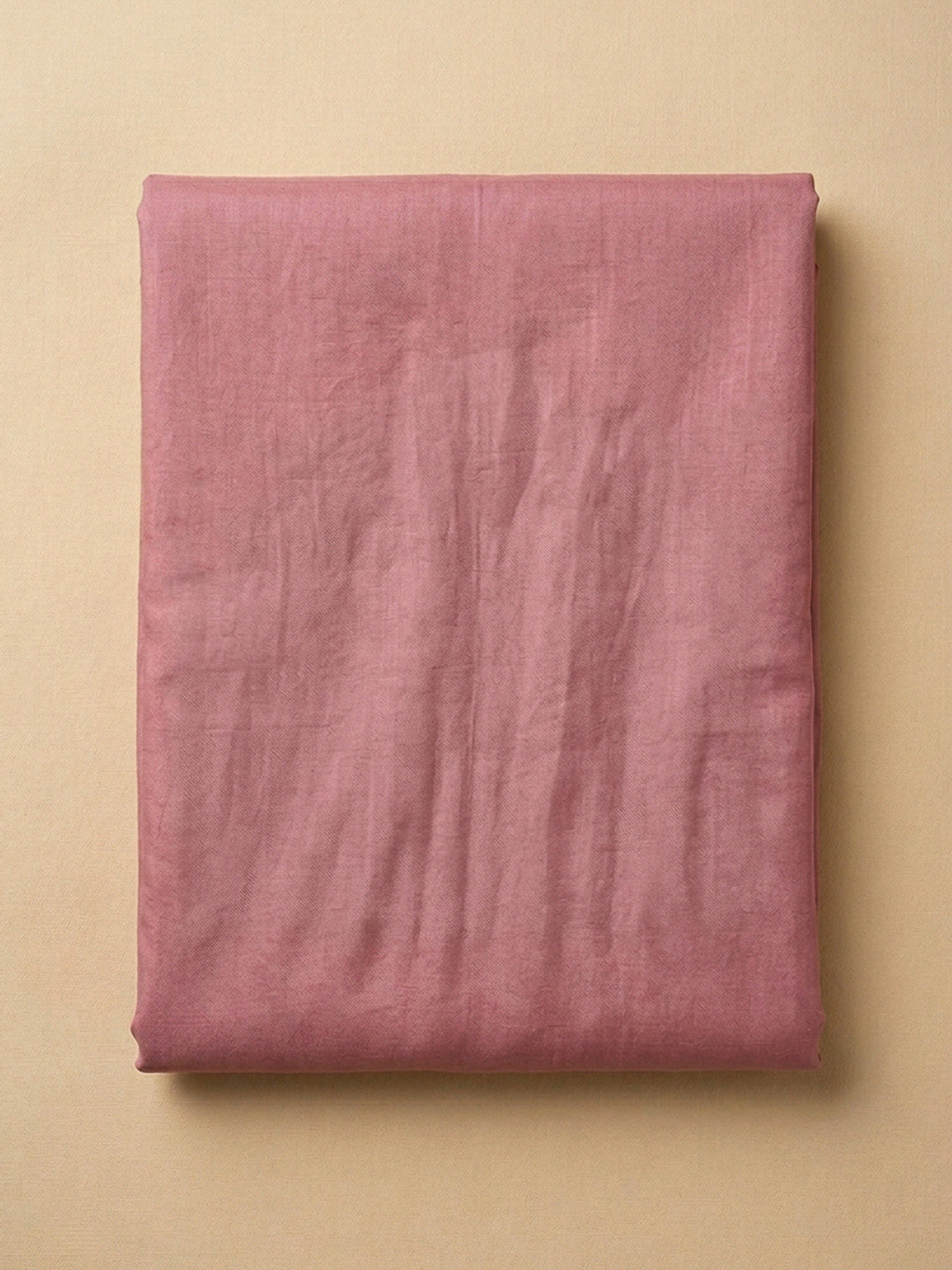 Onion Pink Embroidery Chanderi Unstitched Dress Material