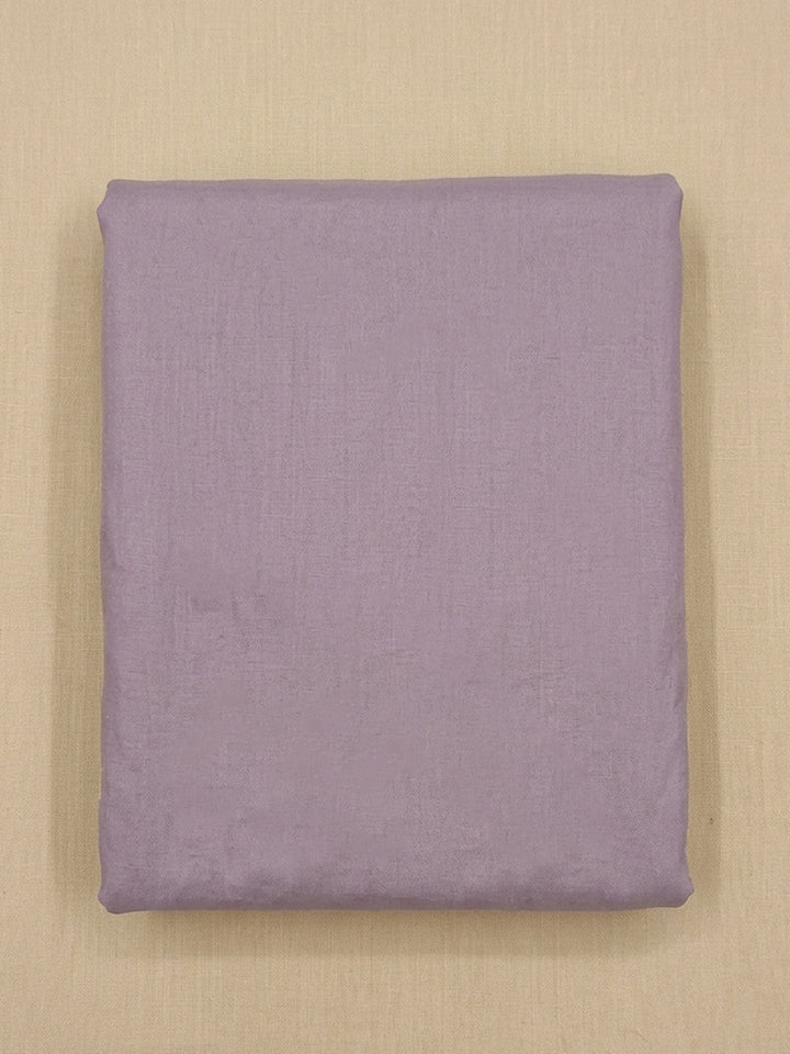 Purple Embroidery Chanderi Unstitched Dress Material