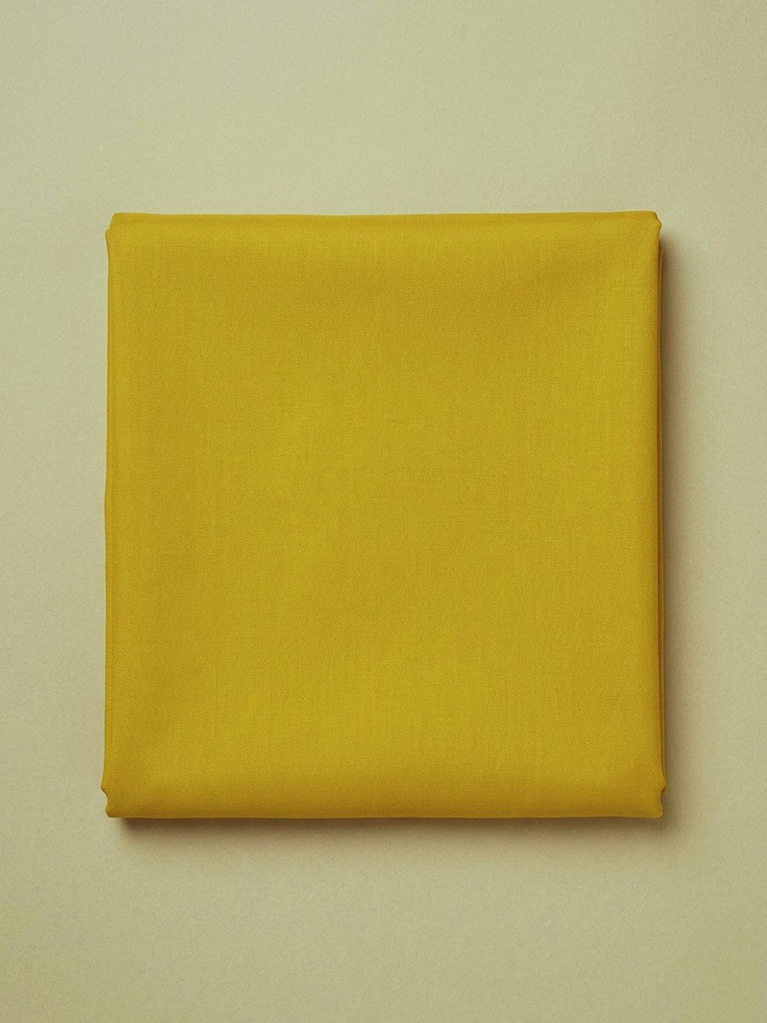 Yellow Embroidery Chanderi Unstitched Dress Material