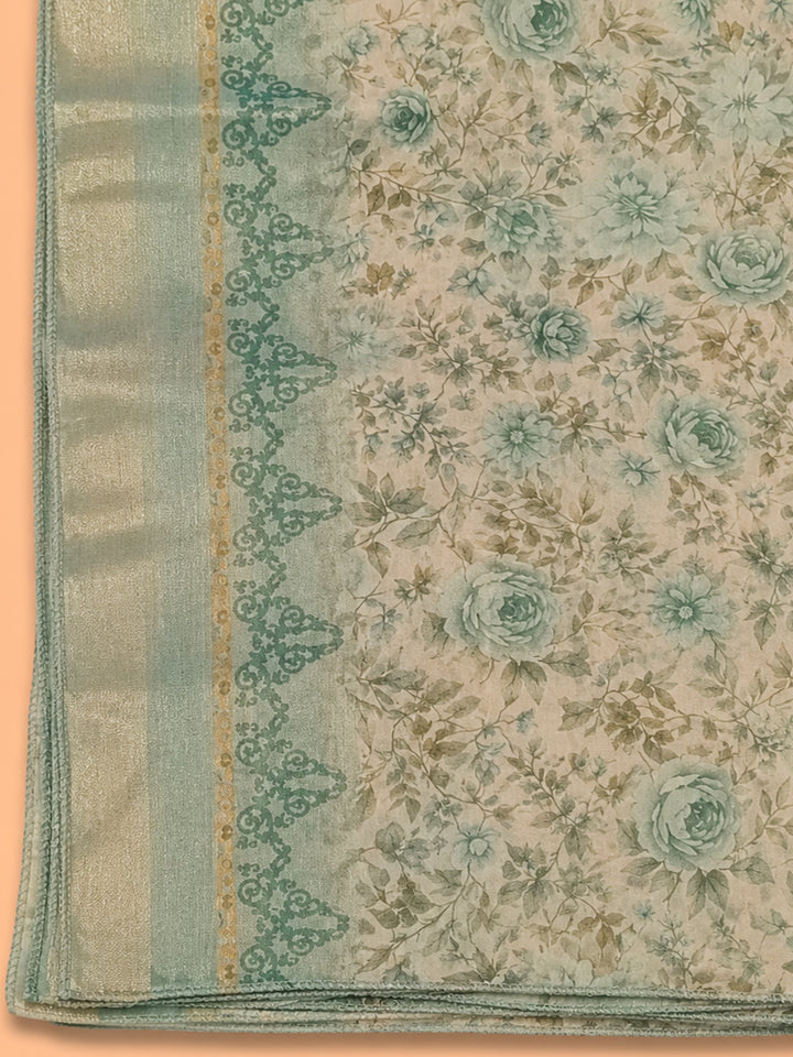 Firozee  Chanderi Unstitched Dress Material