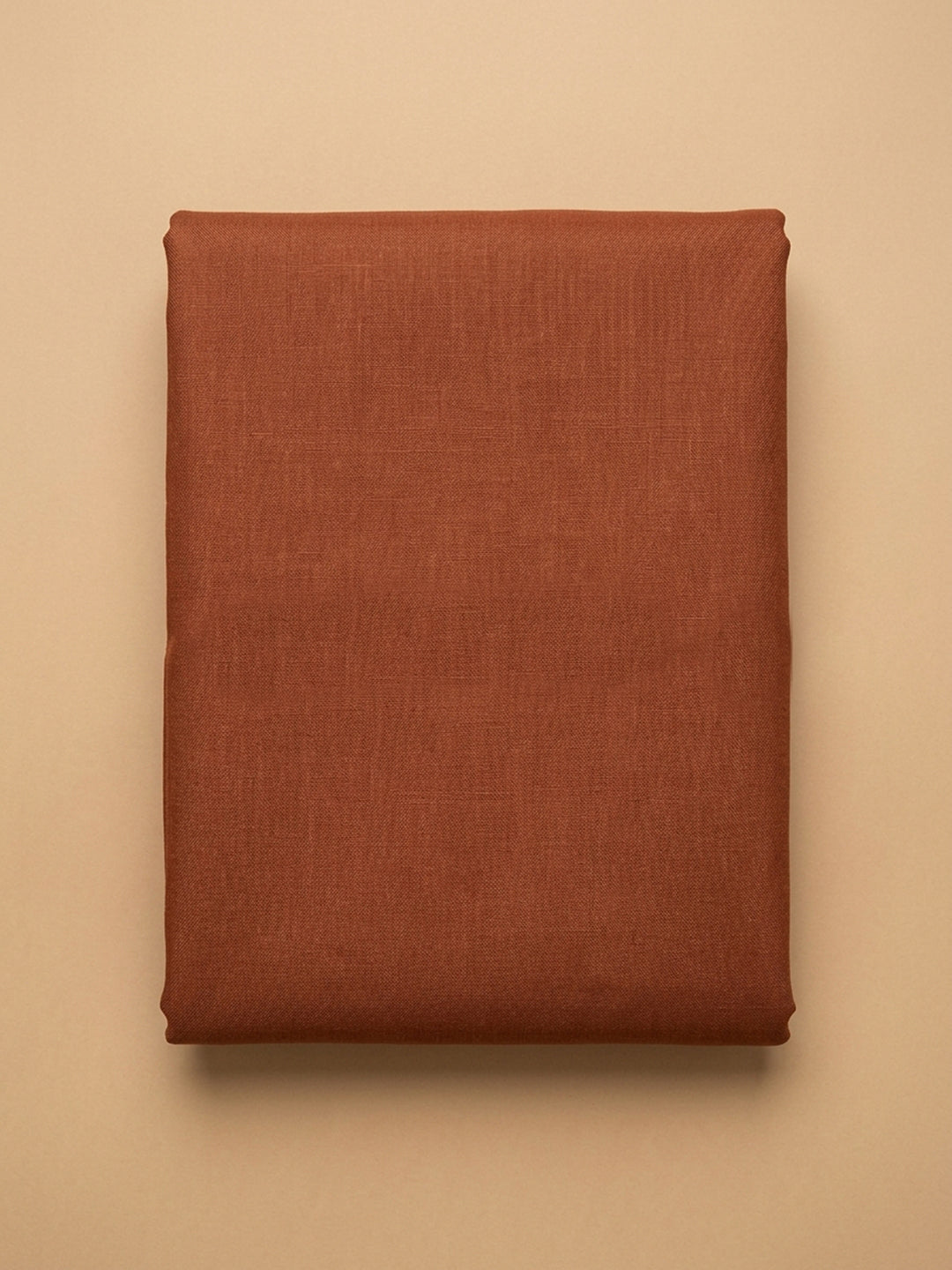 Rust  Chanderi Unstitched Dress Material