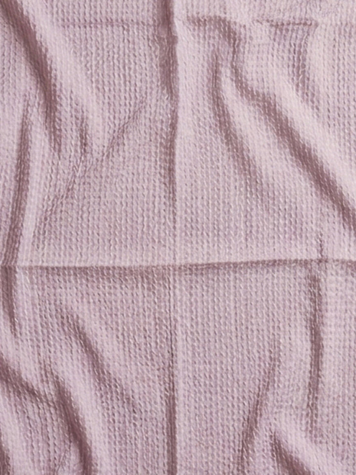 Pink Embroidered Cotton Blend Unstitched Suit With Pant &amp; Dupatta