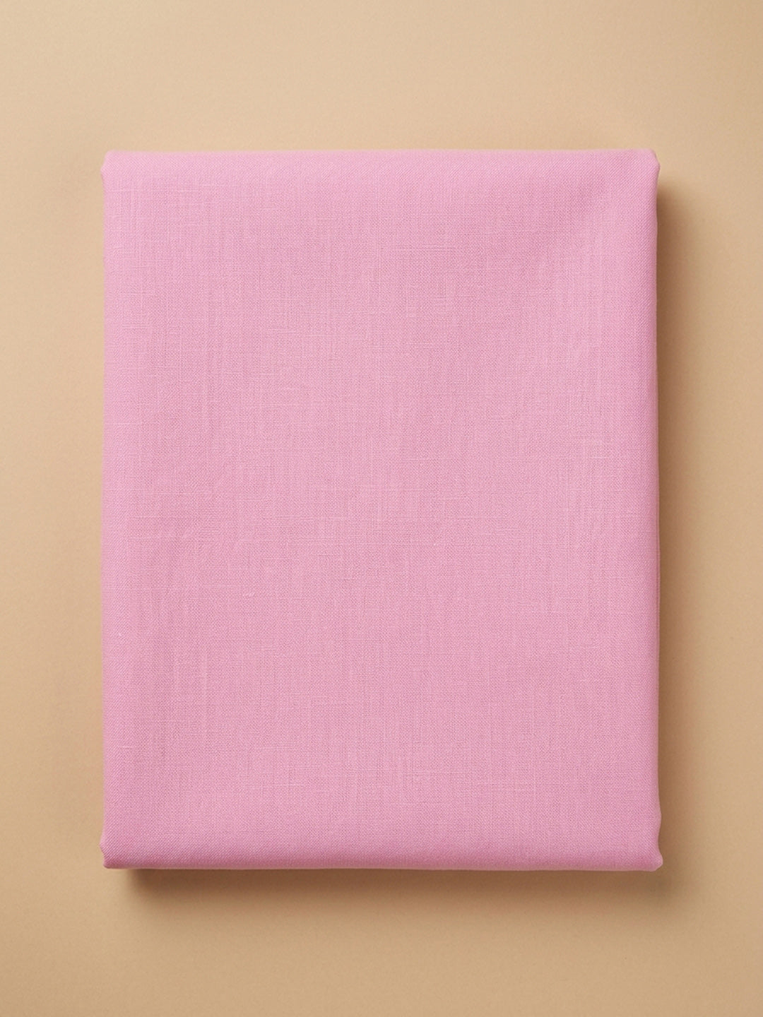 Pink Printed Cotton Blend Unstitched Dress Material