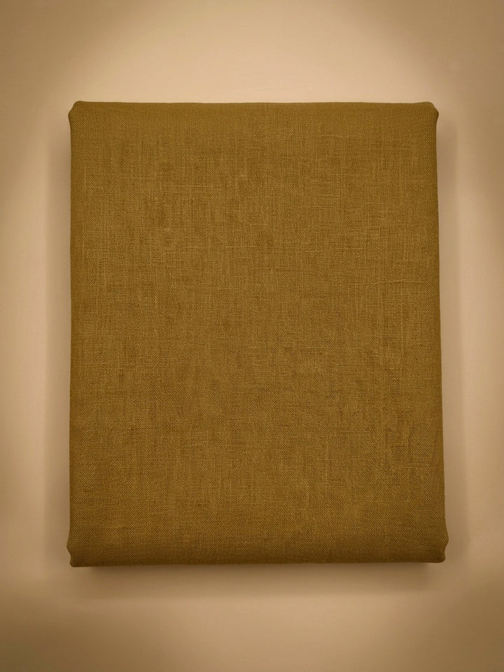 Beige  Chanderi Unstitched Dress Material