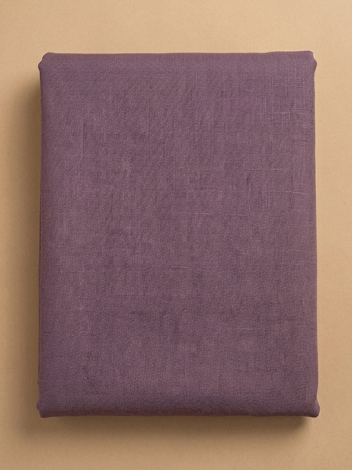 Purple  Chanderi Unstitched Dress Material
