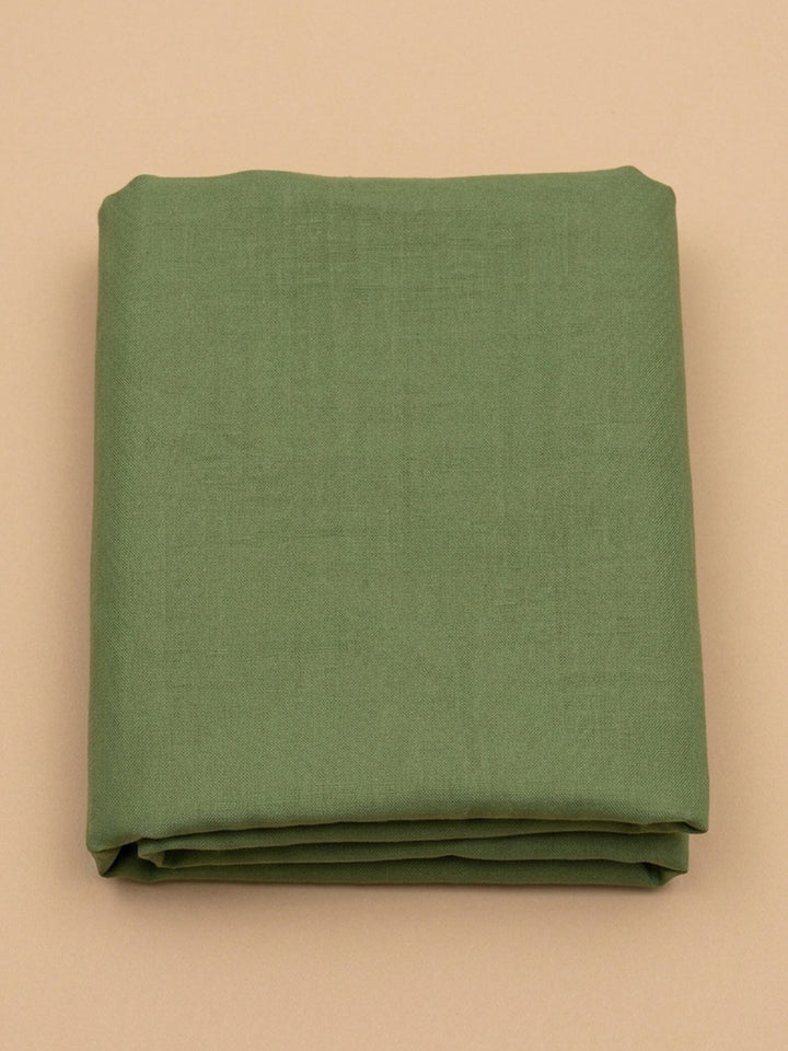 Pista Green  Tussar Unstitched Dress Material