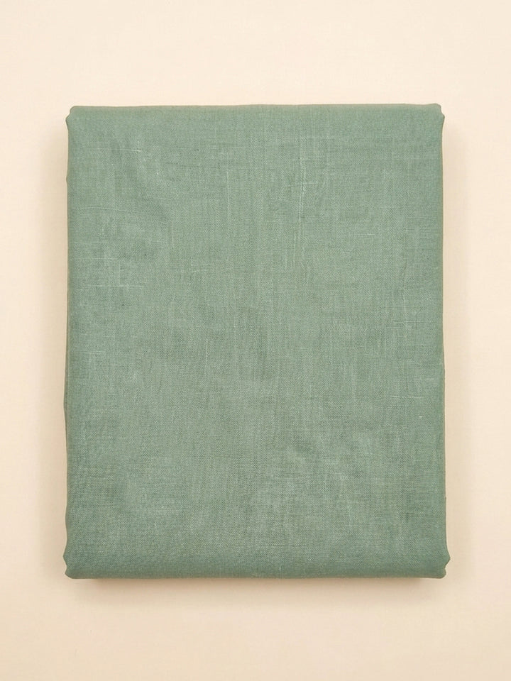 Sea Green  Chanderi Unstitched Dress Material