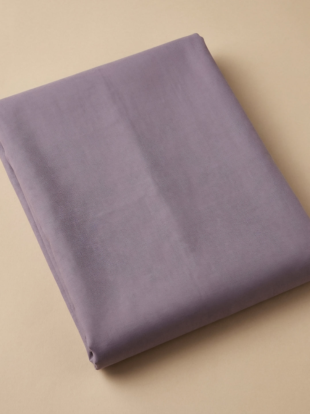 Purple  Cotton Unstitched Dress Material