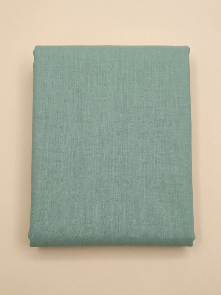 Sea Green  Cotton Unstitched Dress Material