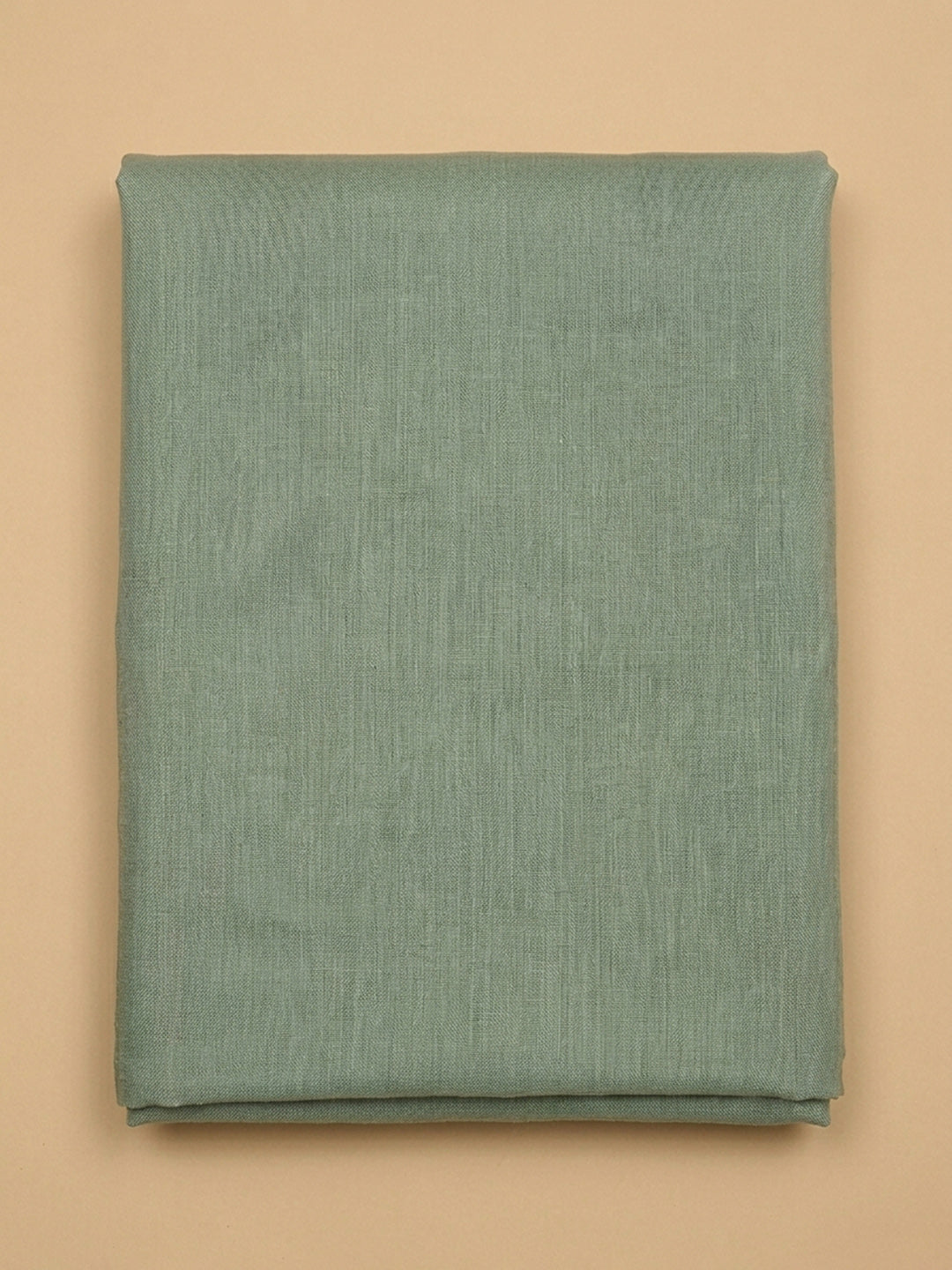 Aqua Green  Linen Blend Unstitched Dress Material