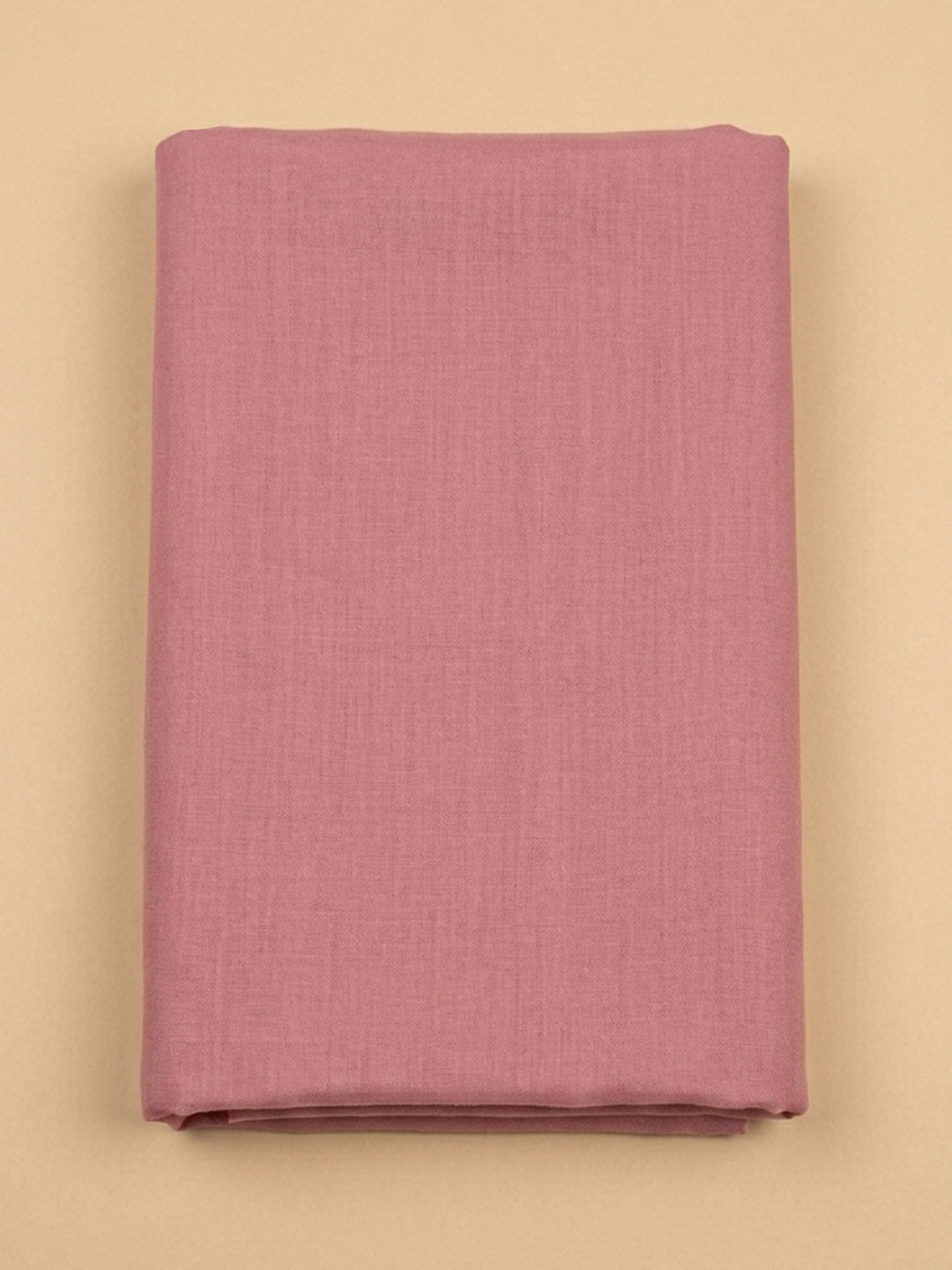 Onion Pink Printed Chanderi Unstitched Suit &amp; Pant With Chanderi Dupatta