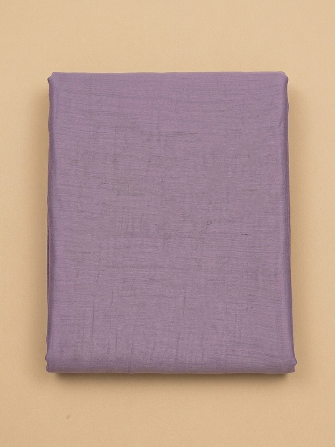 Purple Embroidered Chanderi Unstitched Suit &amp; Pant With Chanderi Dupatta