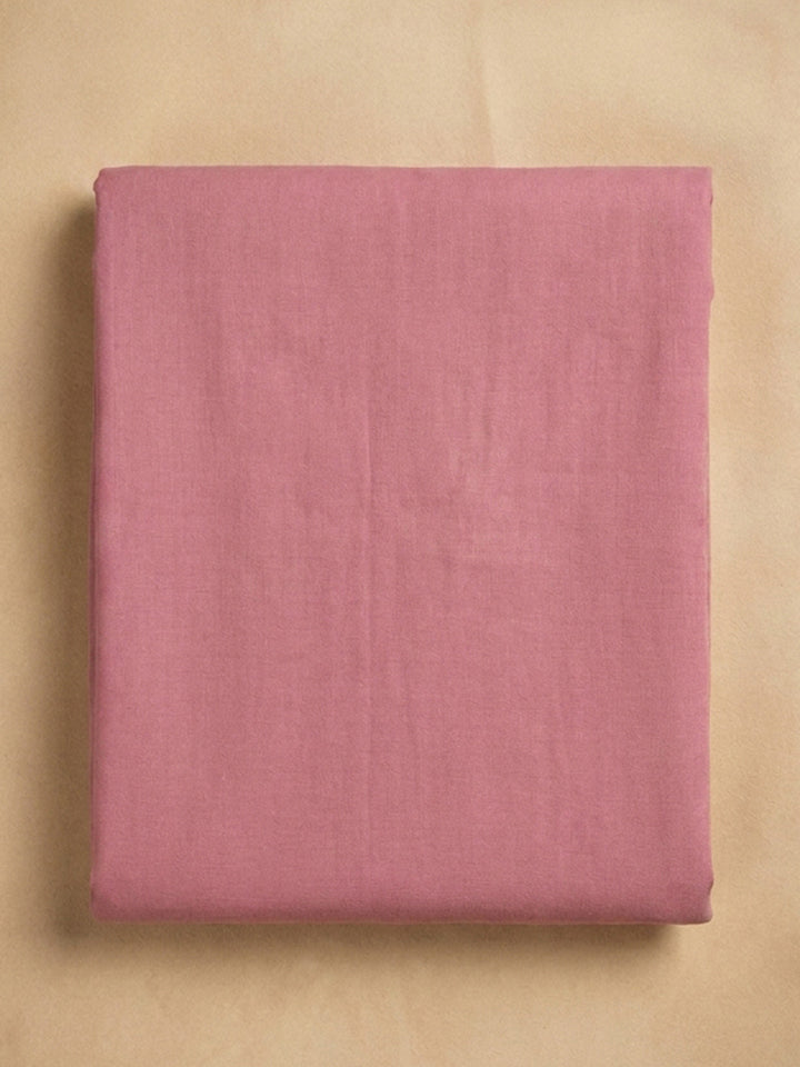 Peach  Chanderi Unstitched Dress Material