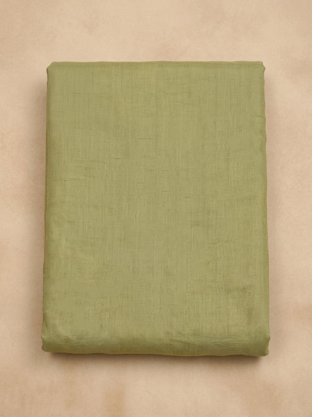 Pista Green Embroidery Chanderi Unstitched Dress Material