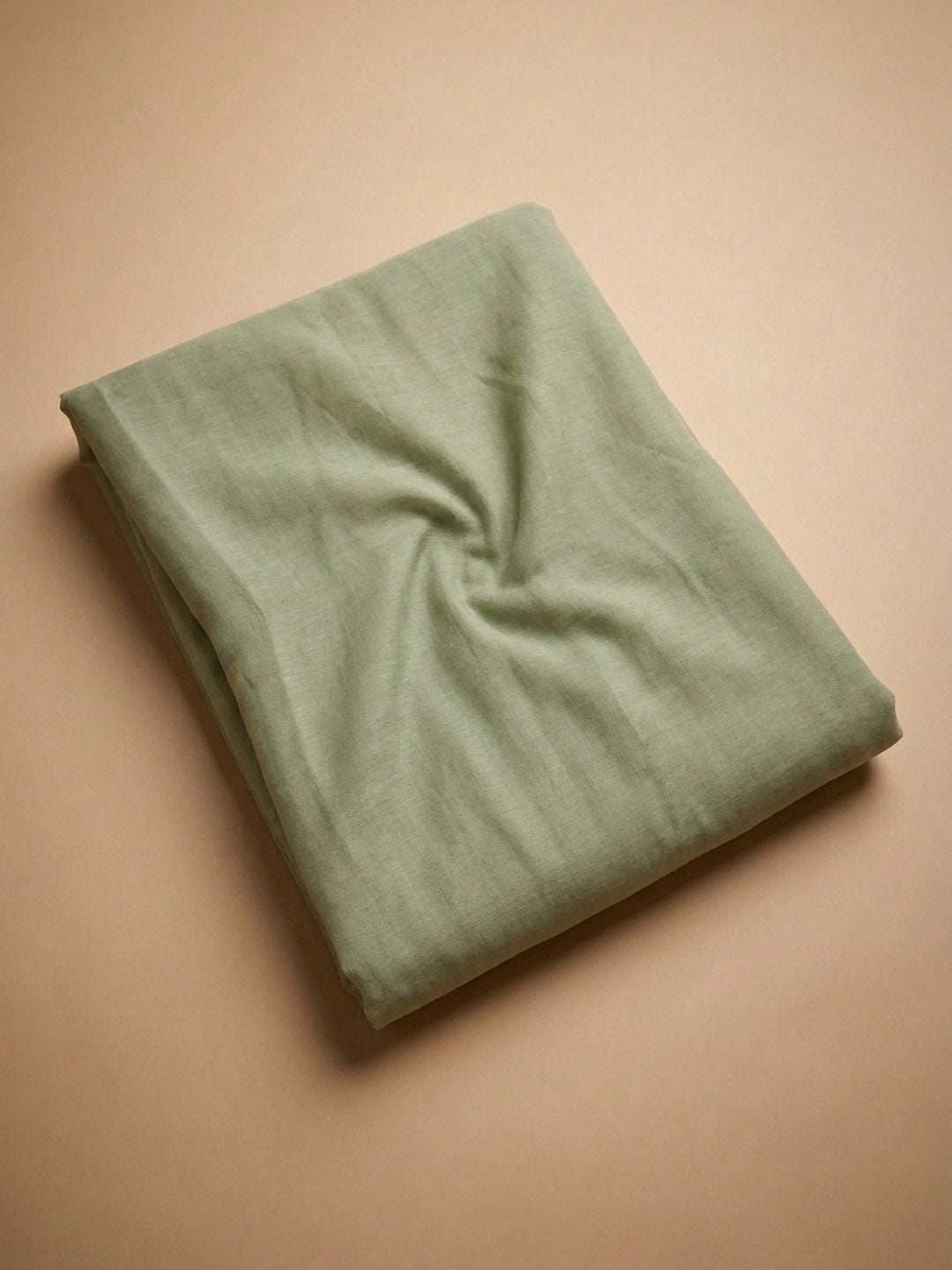 Pista Green  Chanderi Unstitched Dress Material