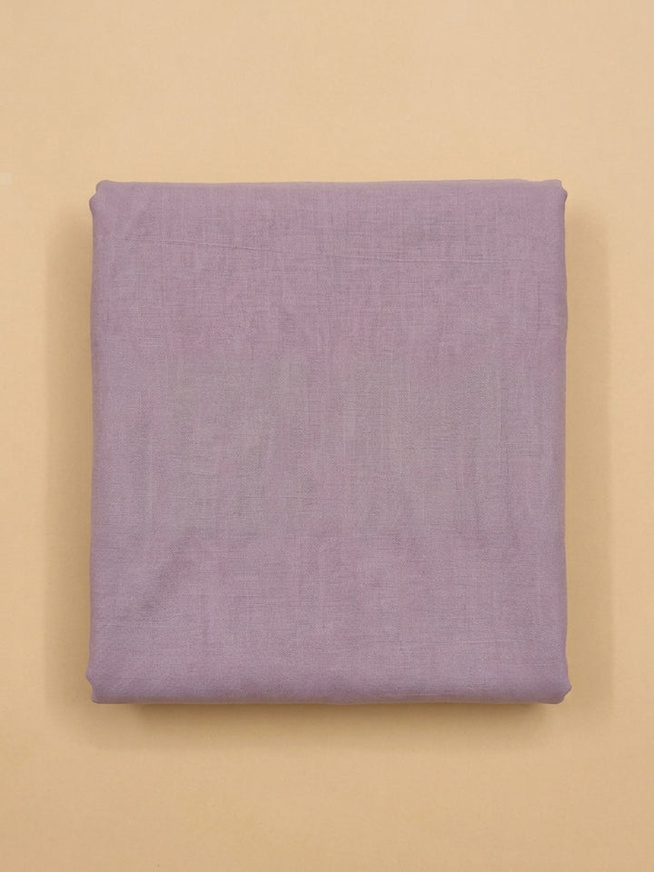 Lavender  Chanderi Unstitched Dress Material