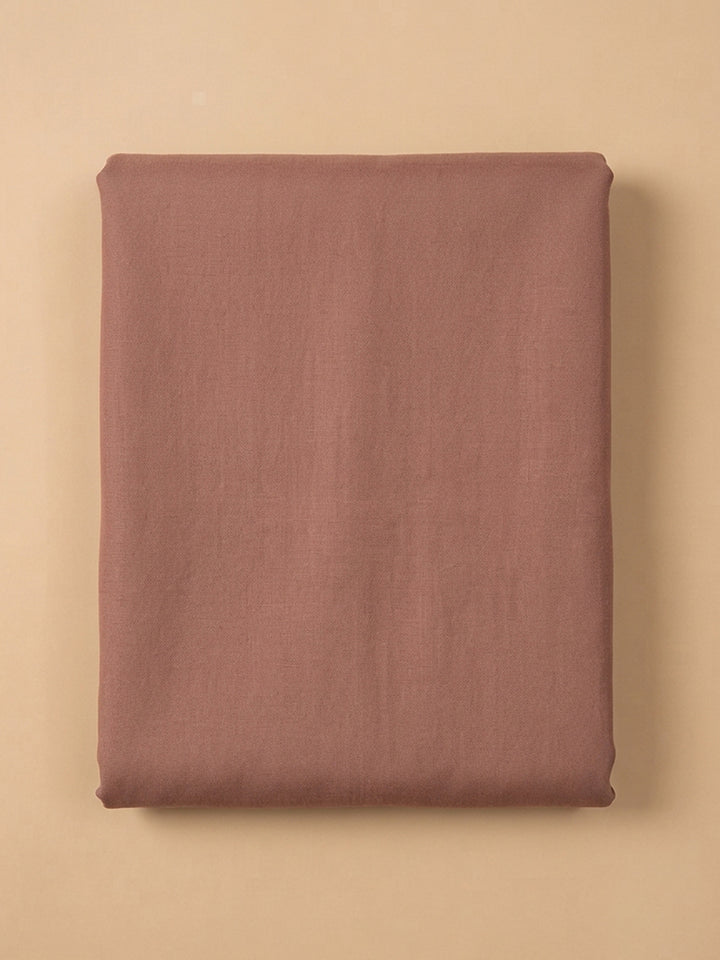 Peach  Chanderi Unstitched Dress Material