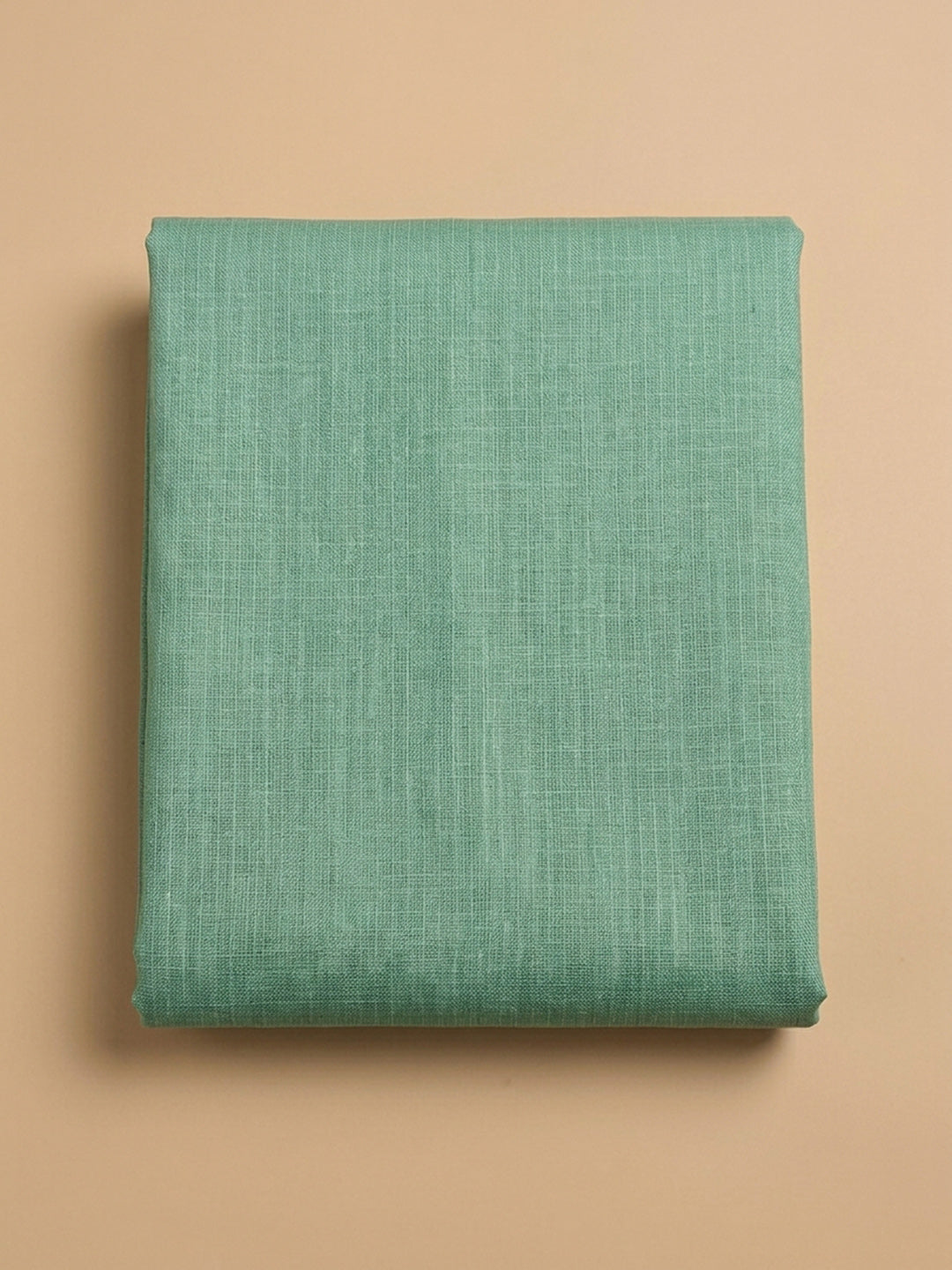 Sea Green  Chanderi Unstitched Dress Material