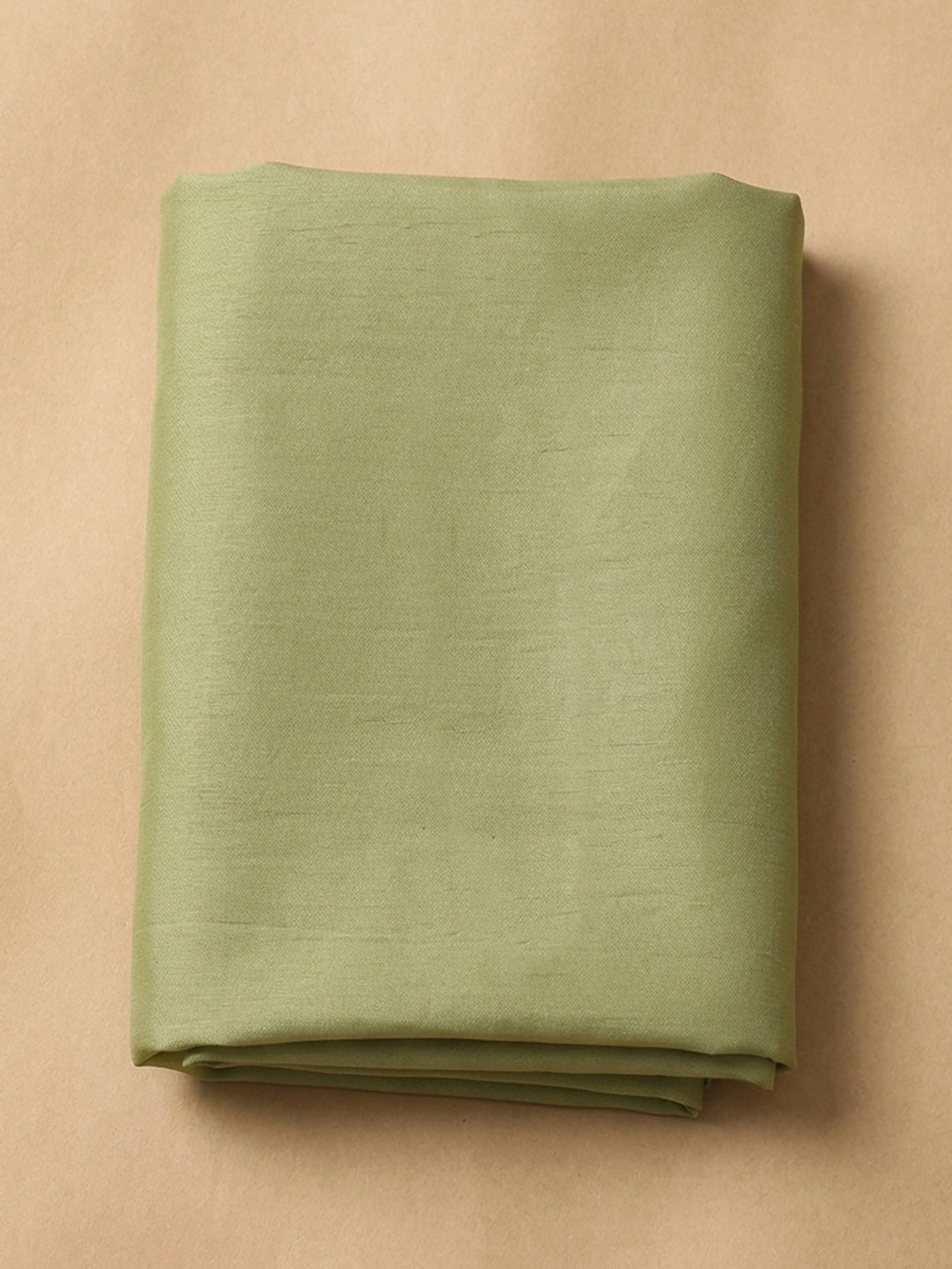 Pista Green  Chanderi Unstitched Dress Material