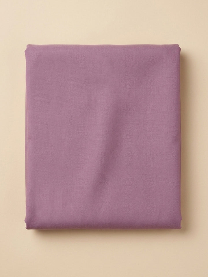 Purple  Chanderi Unstitched Dress Material