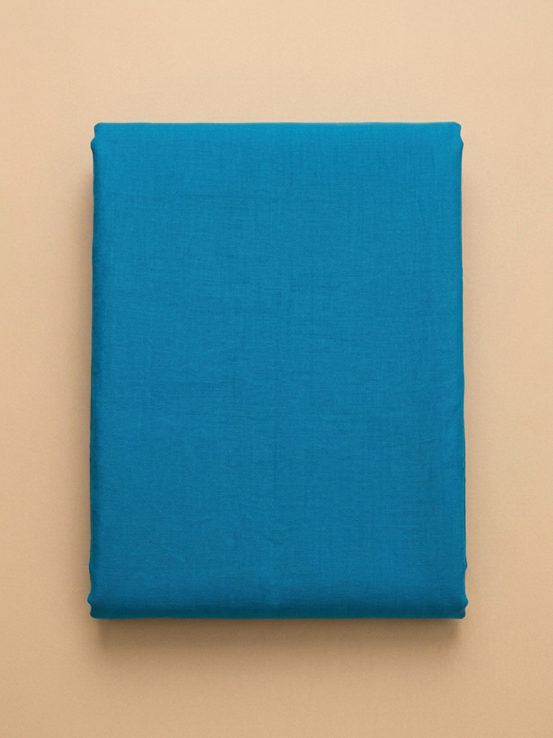 Blue  Chanderi Unstitched Dress Material