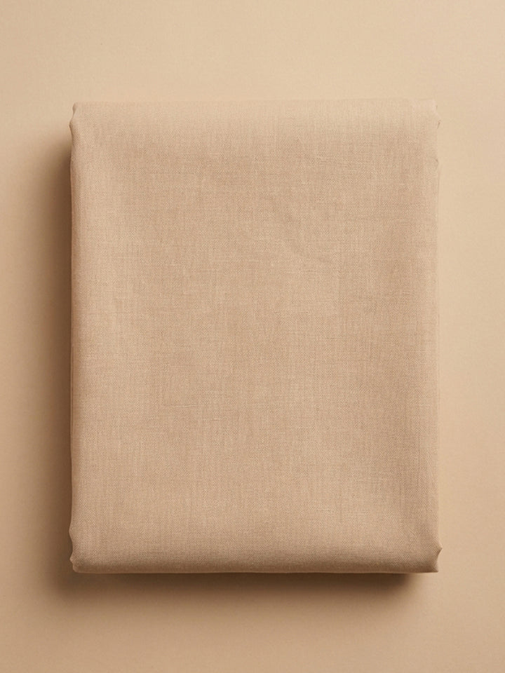 Rust  Chanderi Unstitched Dress Material