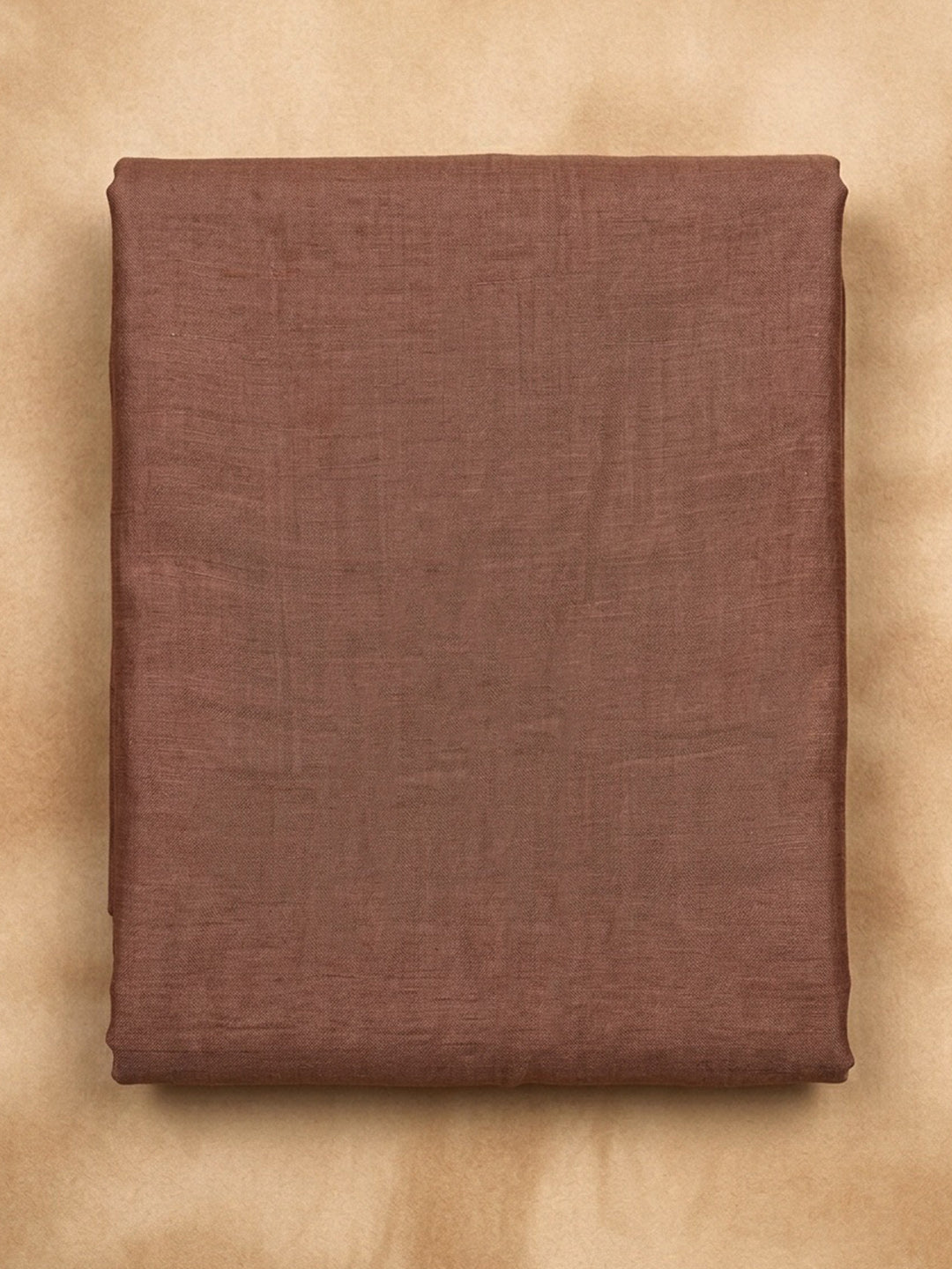 Peach  Chanderi Unstitched Dress Material