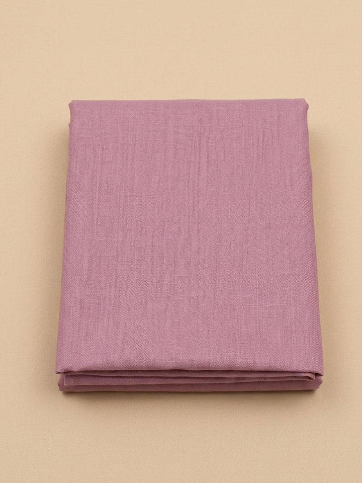 Onion Pink  Chanderi Unstitched Dress Material