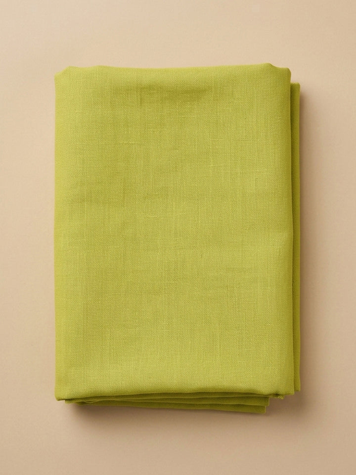 Lemon  Chanderi Unstitched Dress Material