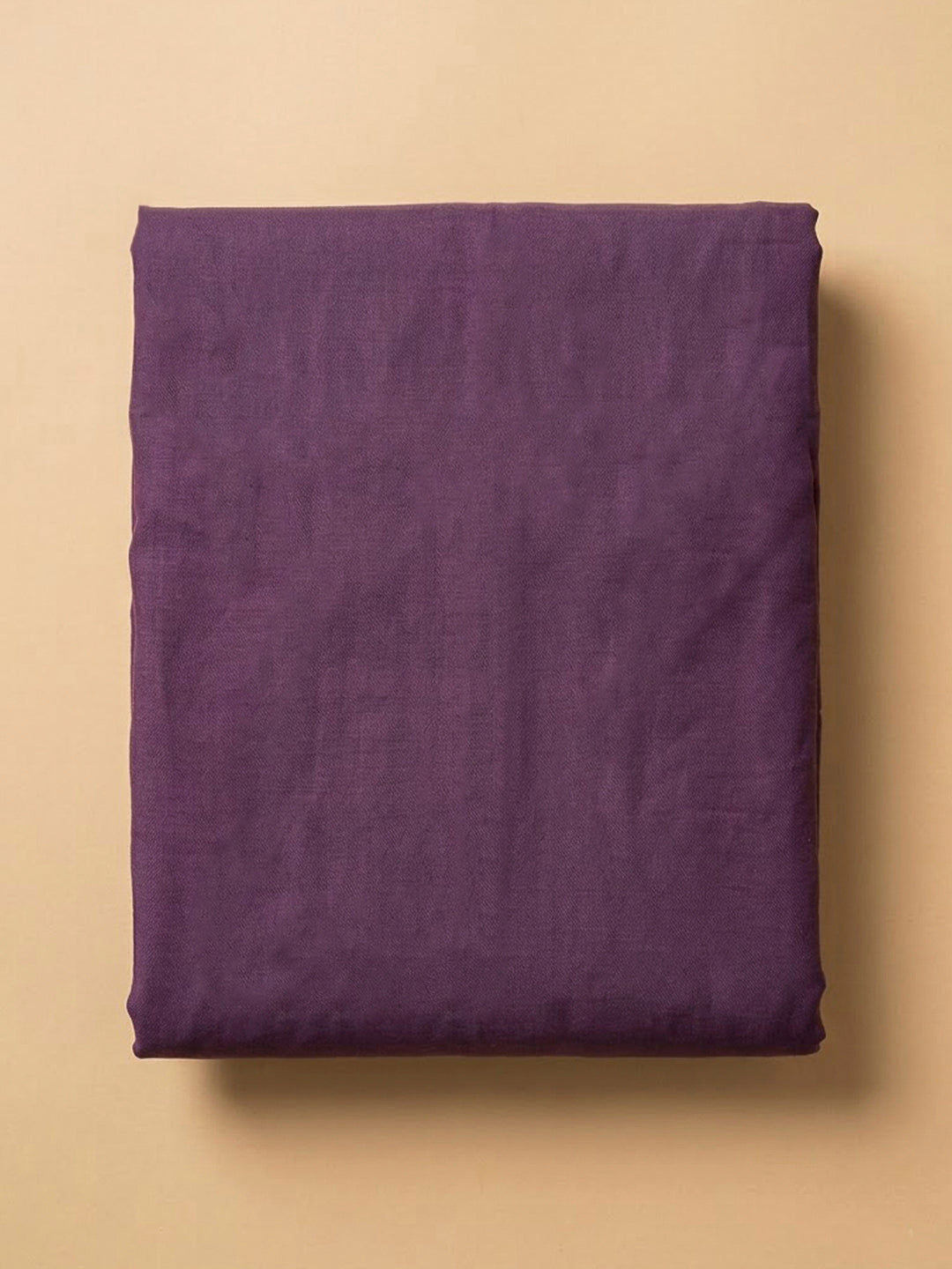 Purple Chanderi Embroidered Unstitched Dress Material