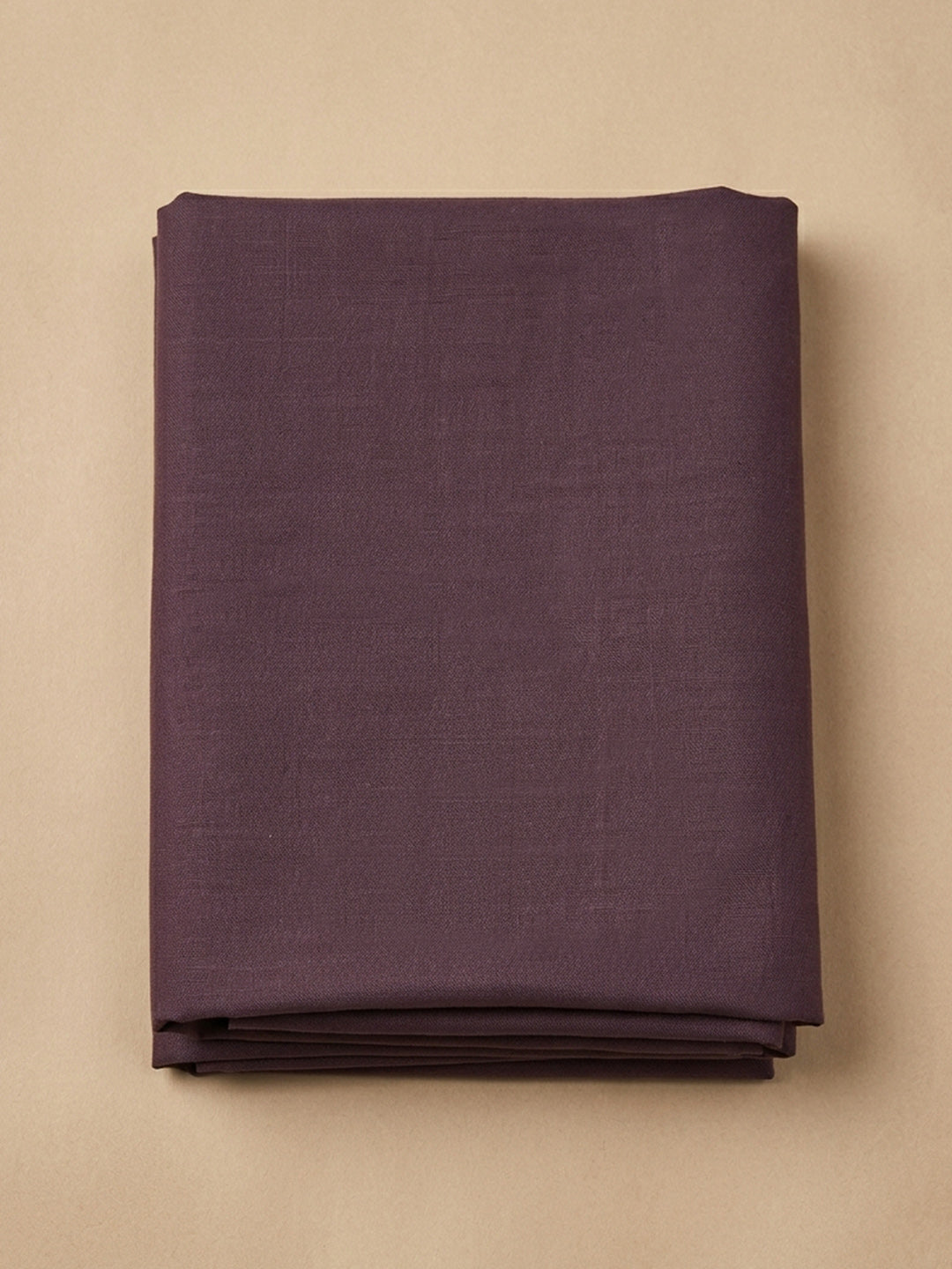 Wine Embroidered Chanderi Unstitched Suit &amp; Pant With Chanderi Dupatta