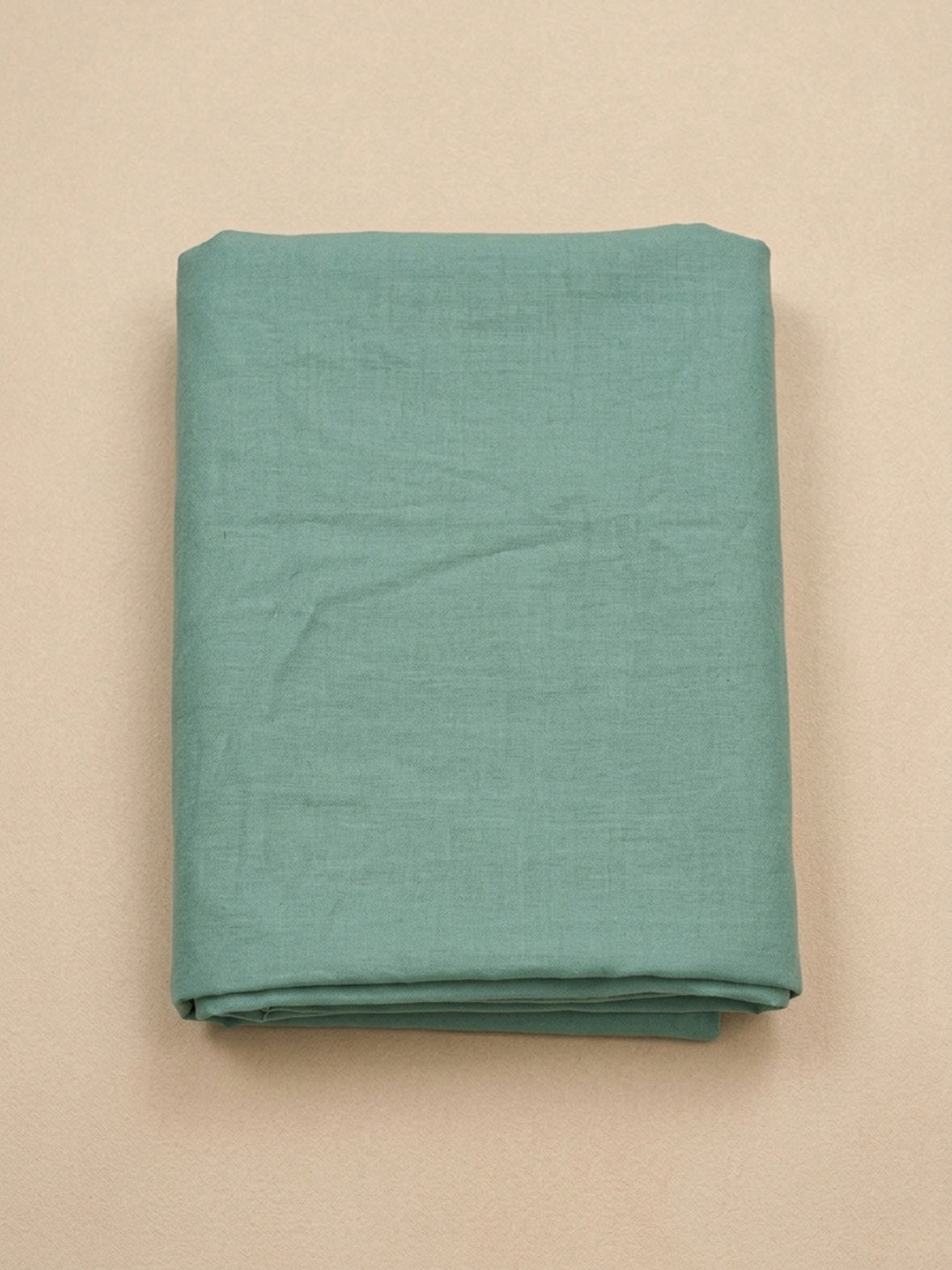 Aqua Green Embroidery Chanderi Unstitched Dress Material