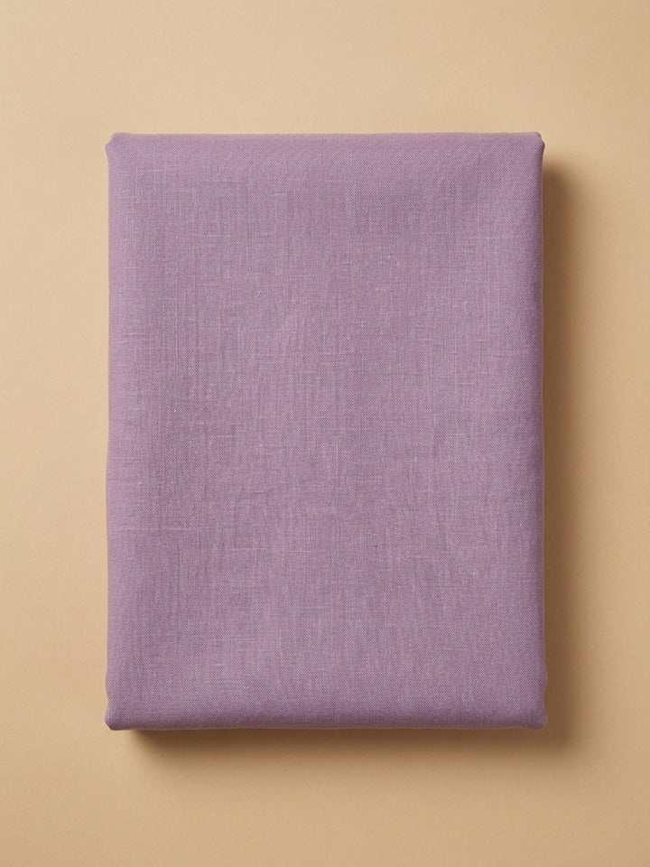 Lavender Embroidery Chanderi Unstitched Dress Material